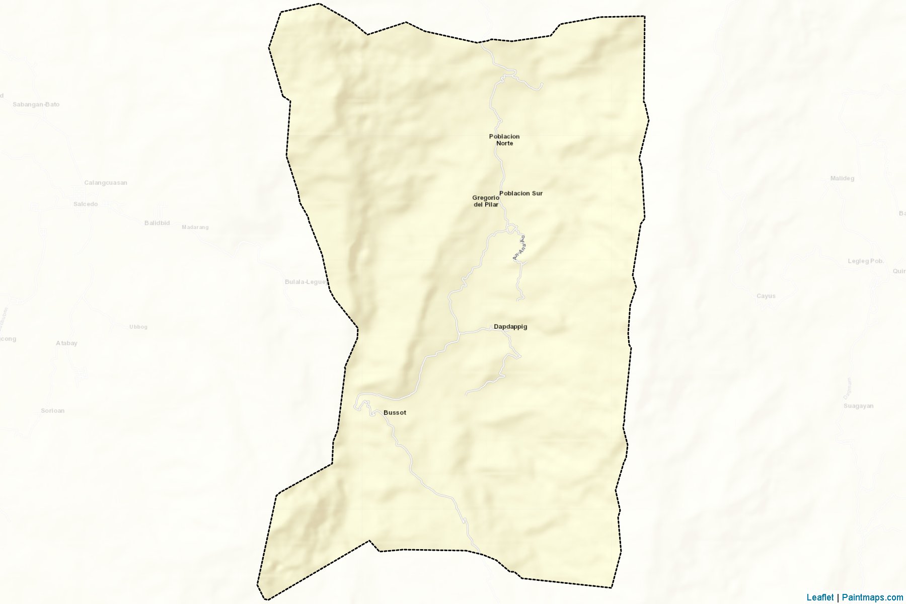 Muestras de recorte de mapas Gregorio Del Pilar (Ilocos Sur)-2