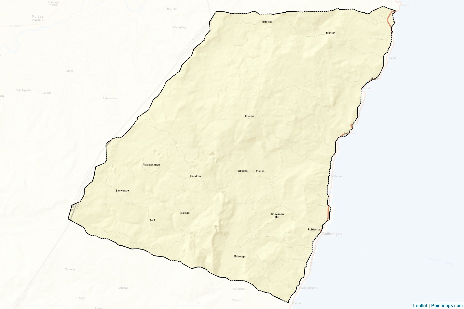 Guihulngan (Negros Oriental) Map Cropping Samples-2