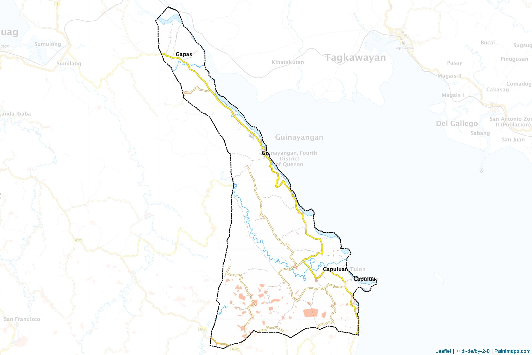 Guinayangan (Quezon) Map Cropping Samples-1