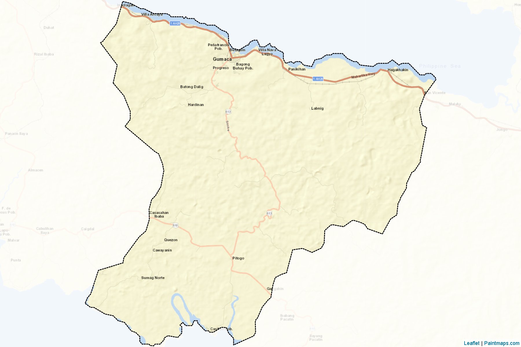 Gumaca (Quezon) Map Cropping Samples-2