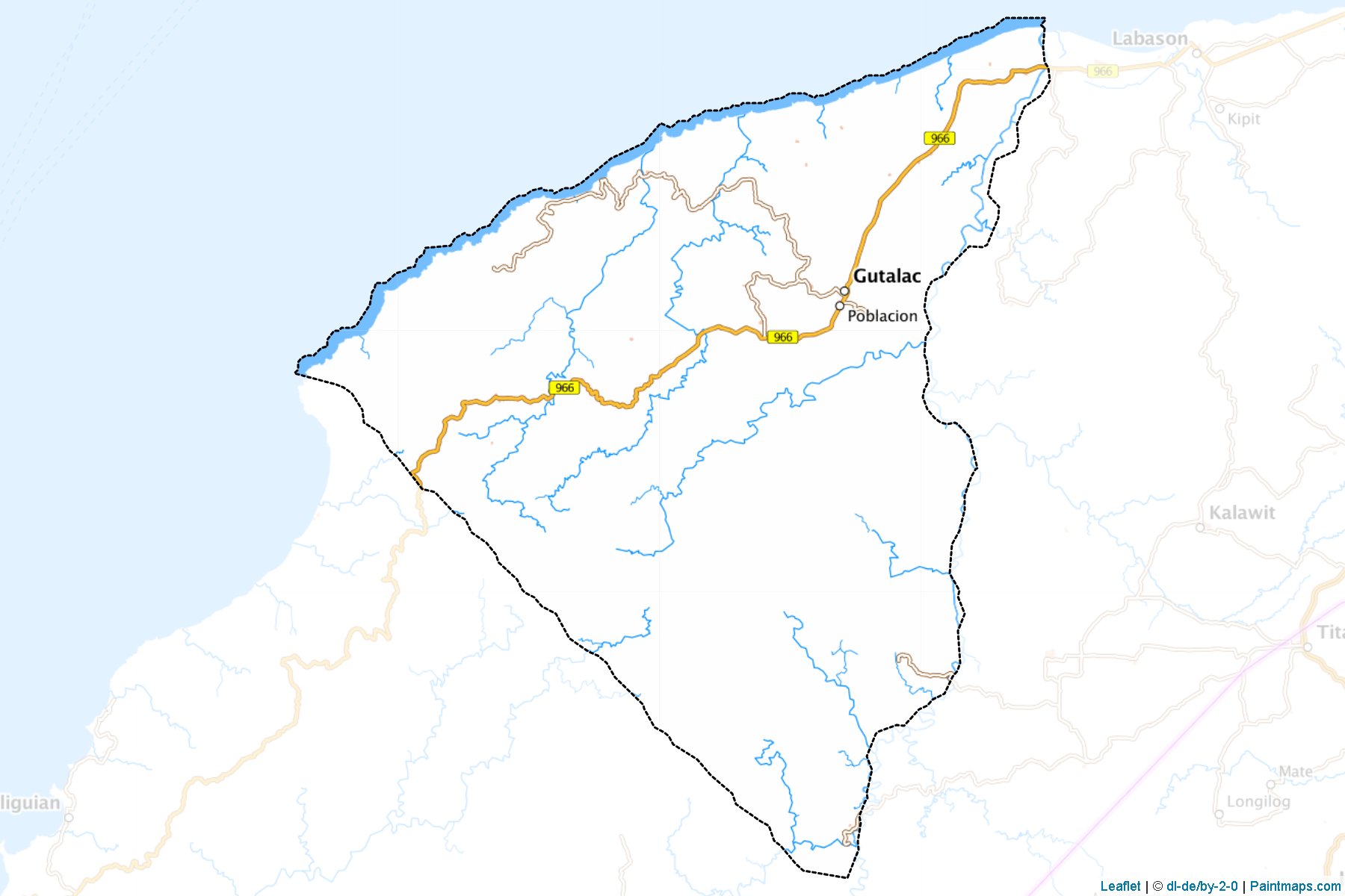 Gutalac (Zamboanga del Norte) Map Cropping Samples-1