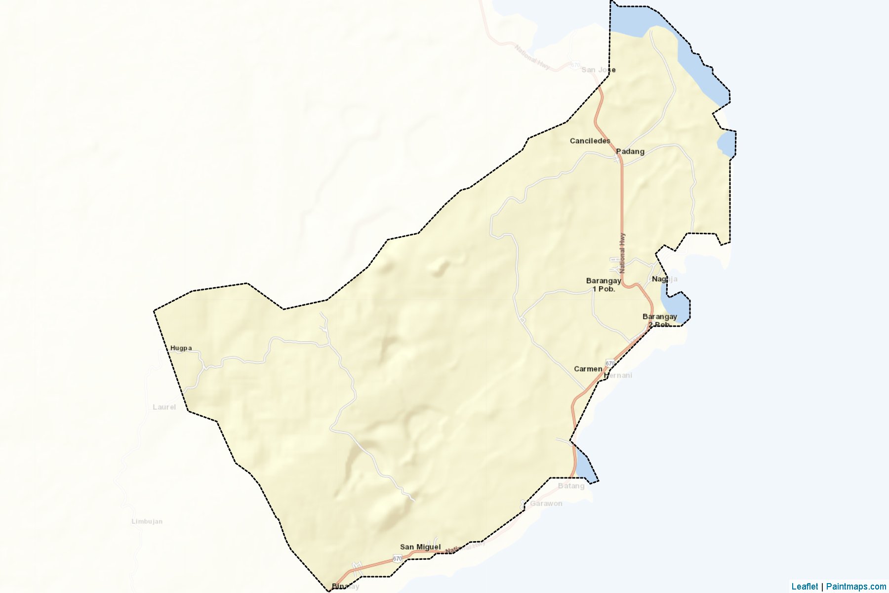 Hernani (Eastern Samar) Map Cropping Samples-2