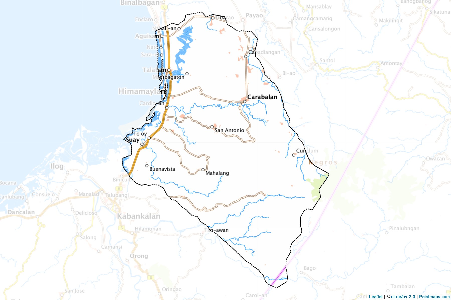 Himamaylan (Negros Occidental) Map Cropping Samples-1