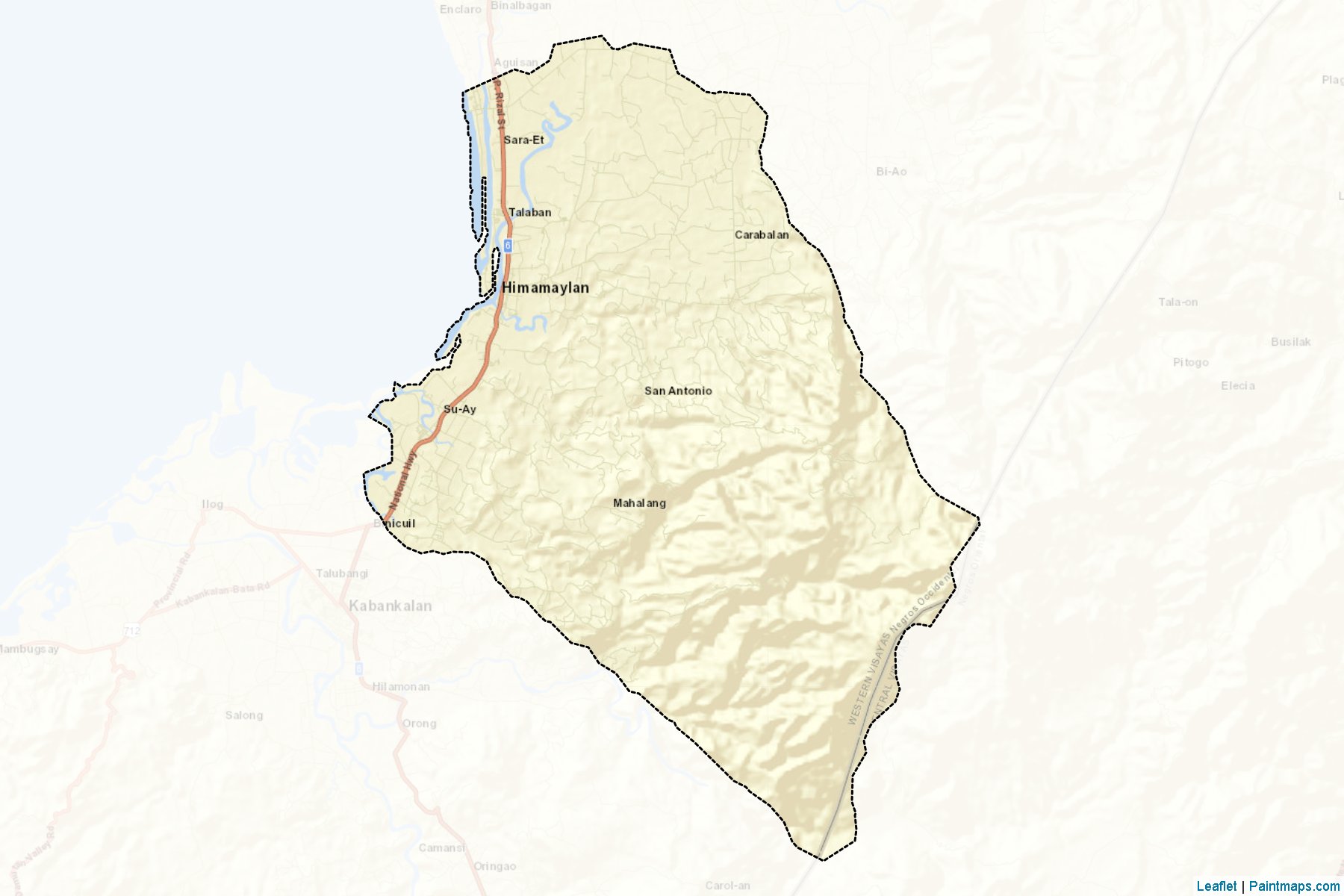 Himamaylan (Negros Occidental) Map Cropping Samples-2