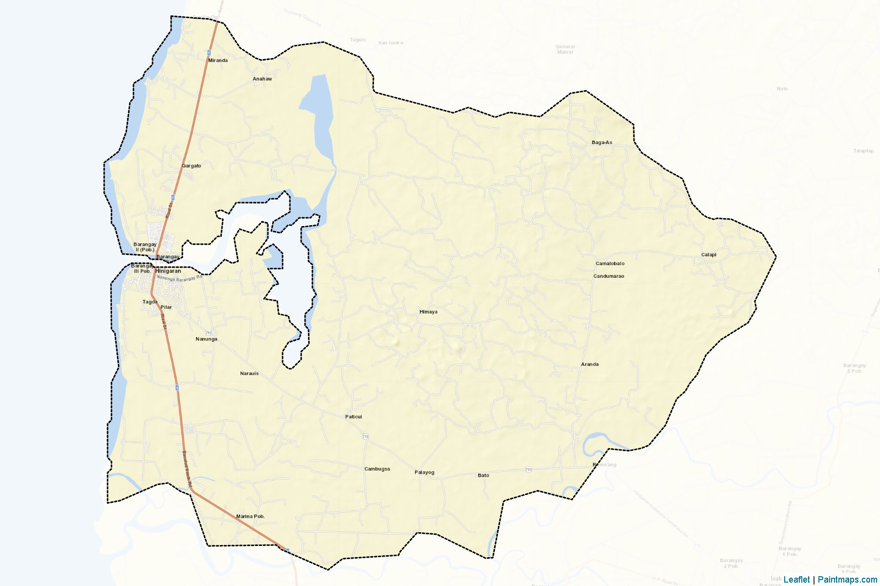 Hinigaran (Negros Occidental) Map Cropping Samples-2