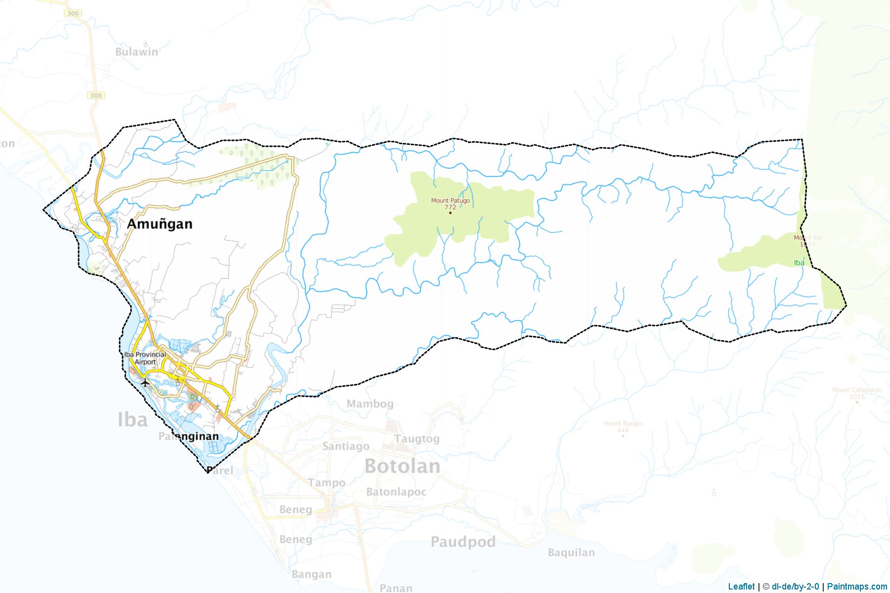 Iba (Zambales) Map Cropping Samples-1