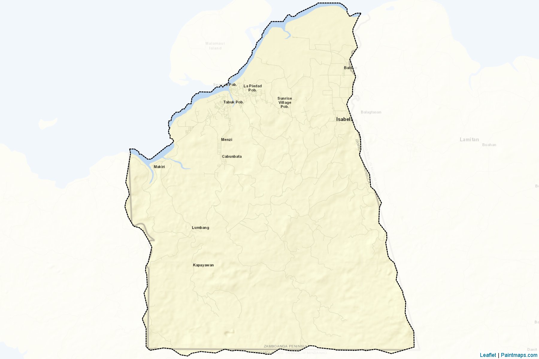 Muestras de recorte de mapas Isabela (Isabela)-2