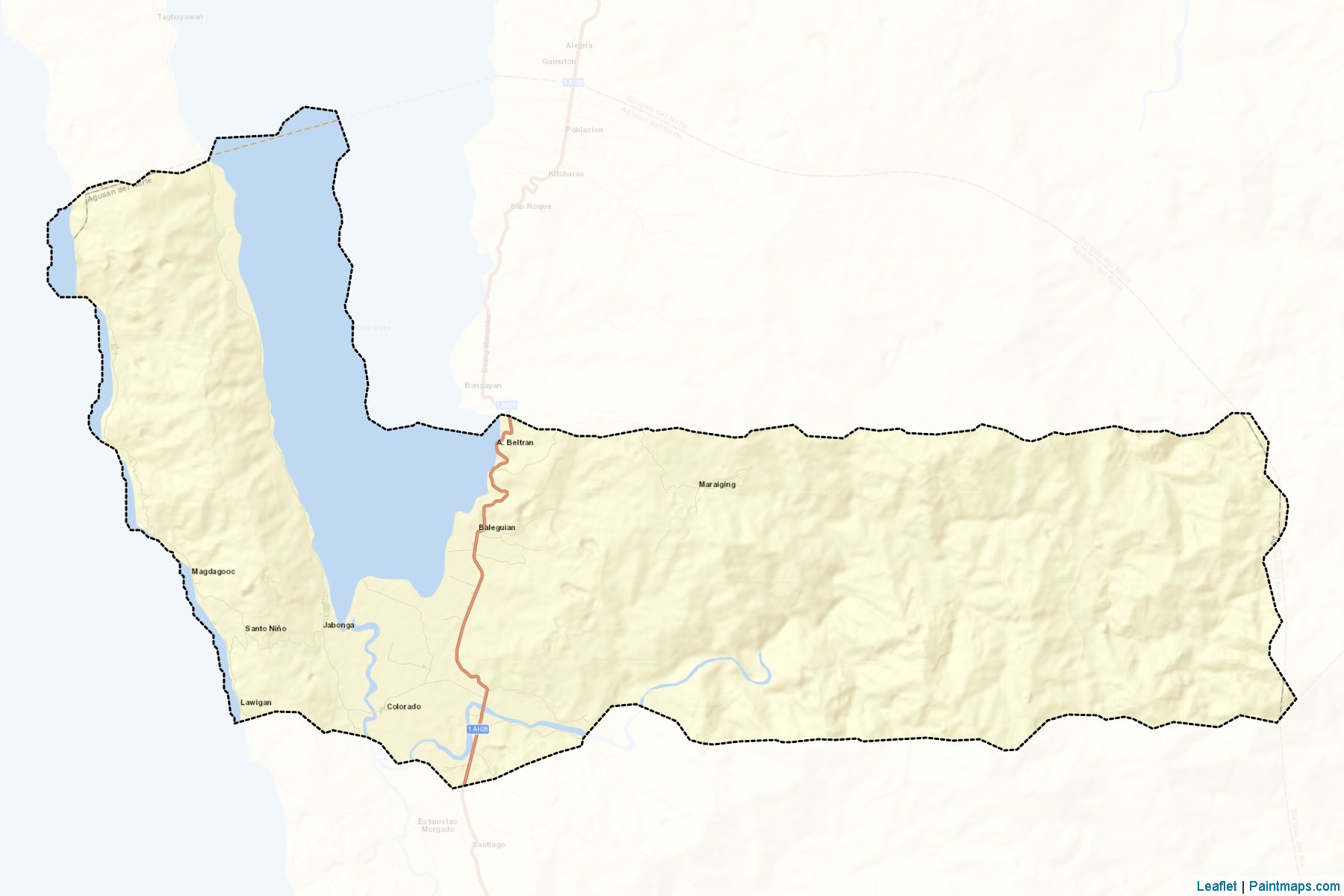 Jabongga (Agusan del Norte) Map Cropping Samples-2