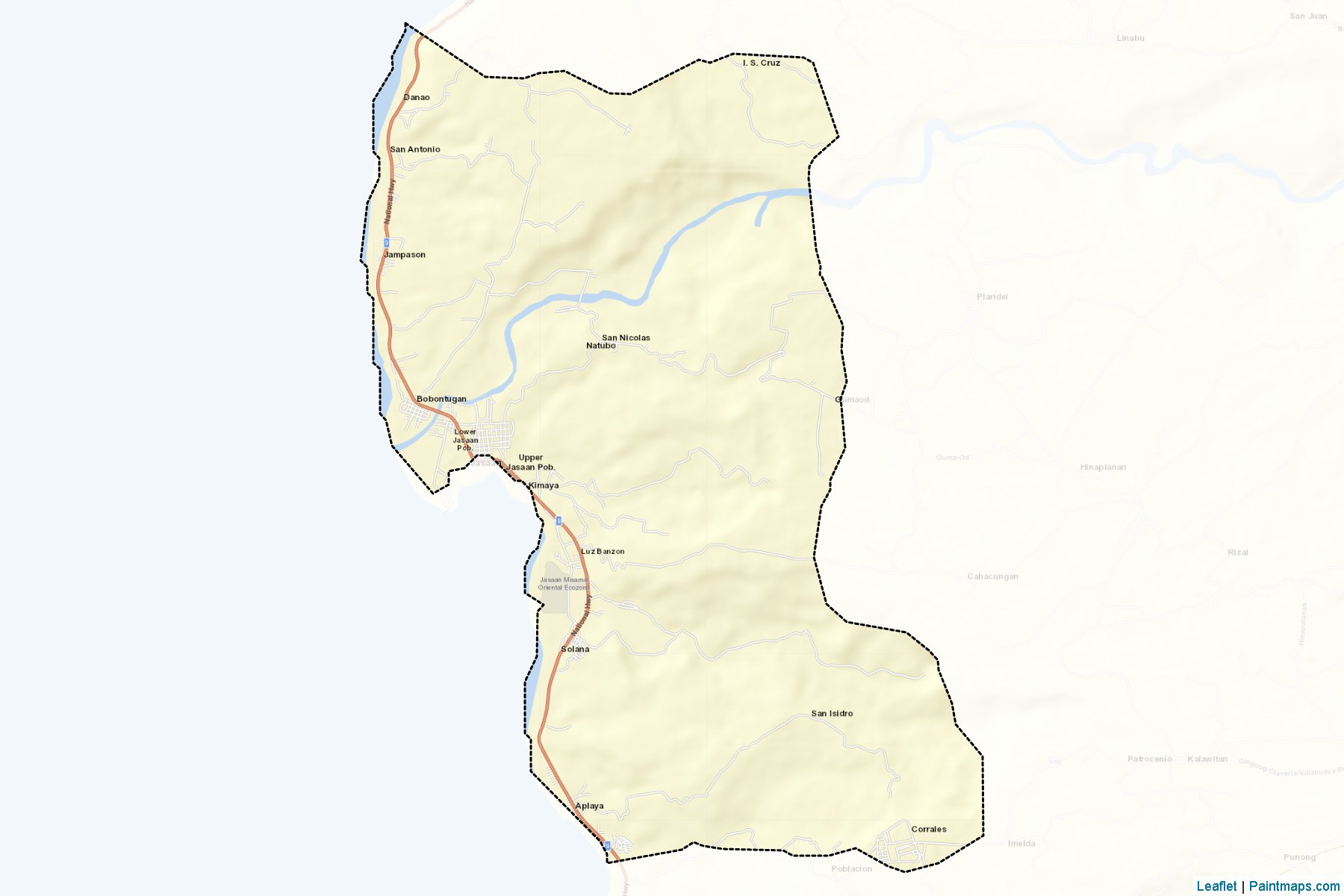 Jasaan (Misamis Oriental) Map Cropping Samples-2