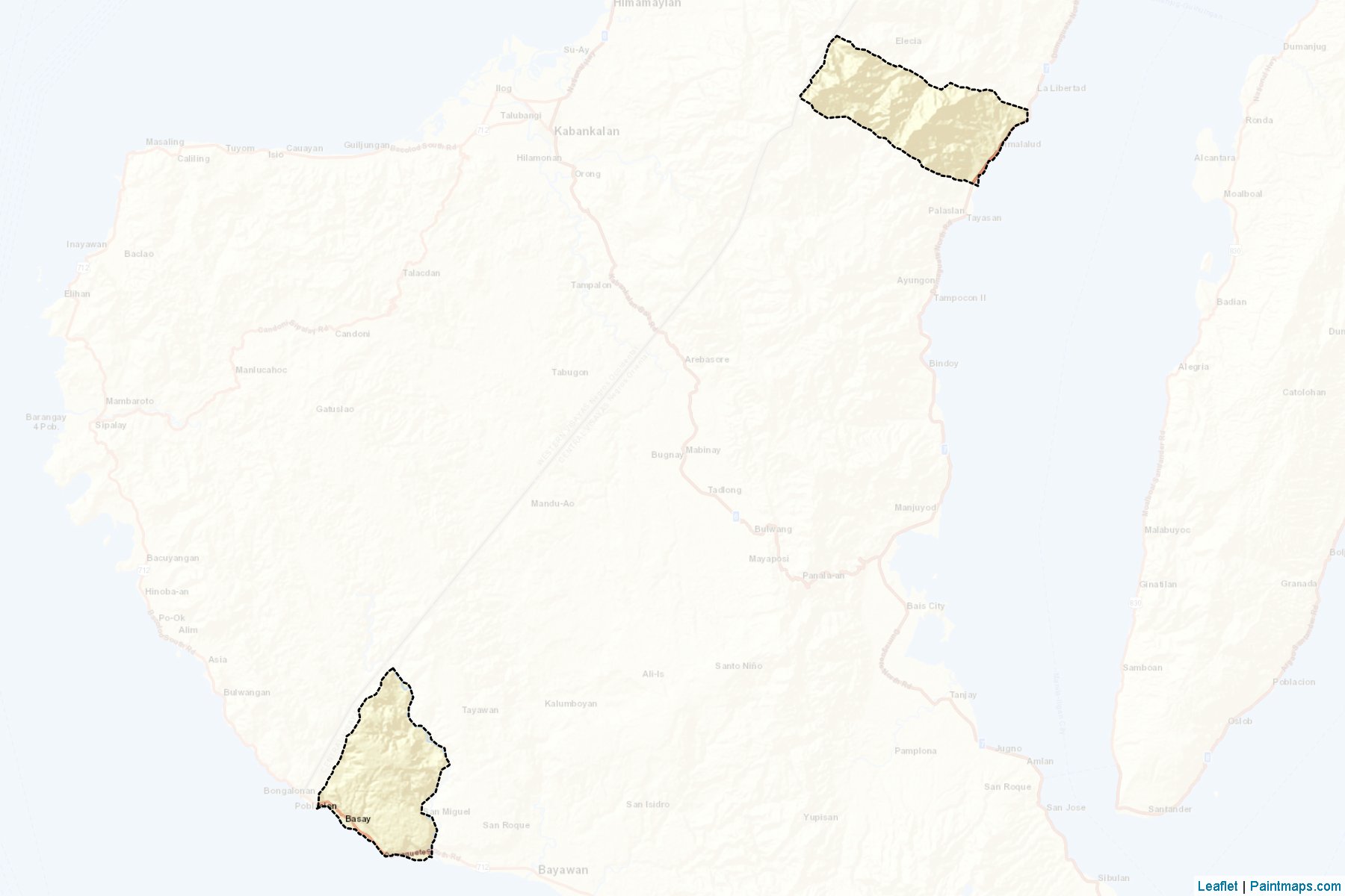 Jimalalud (Negros Oriental) Map Cropping Samples-2