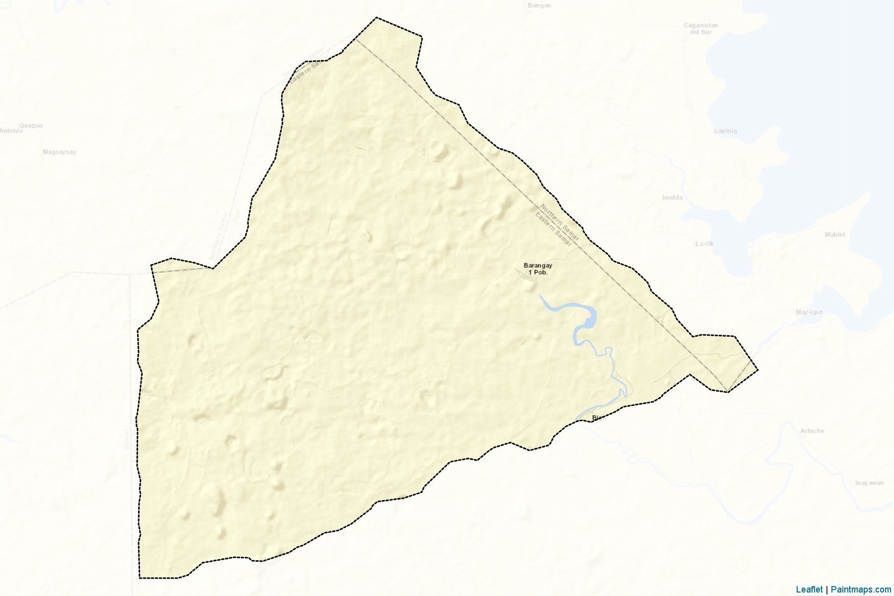 Jipapad (Eastern Samar) Map Cropping Samples-2