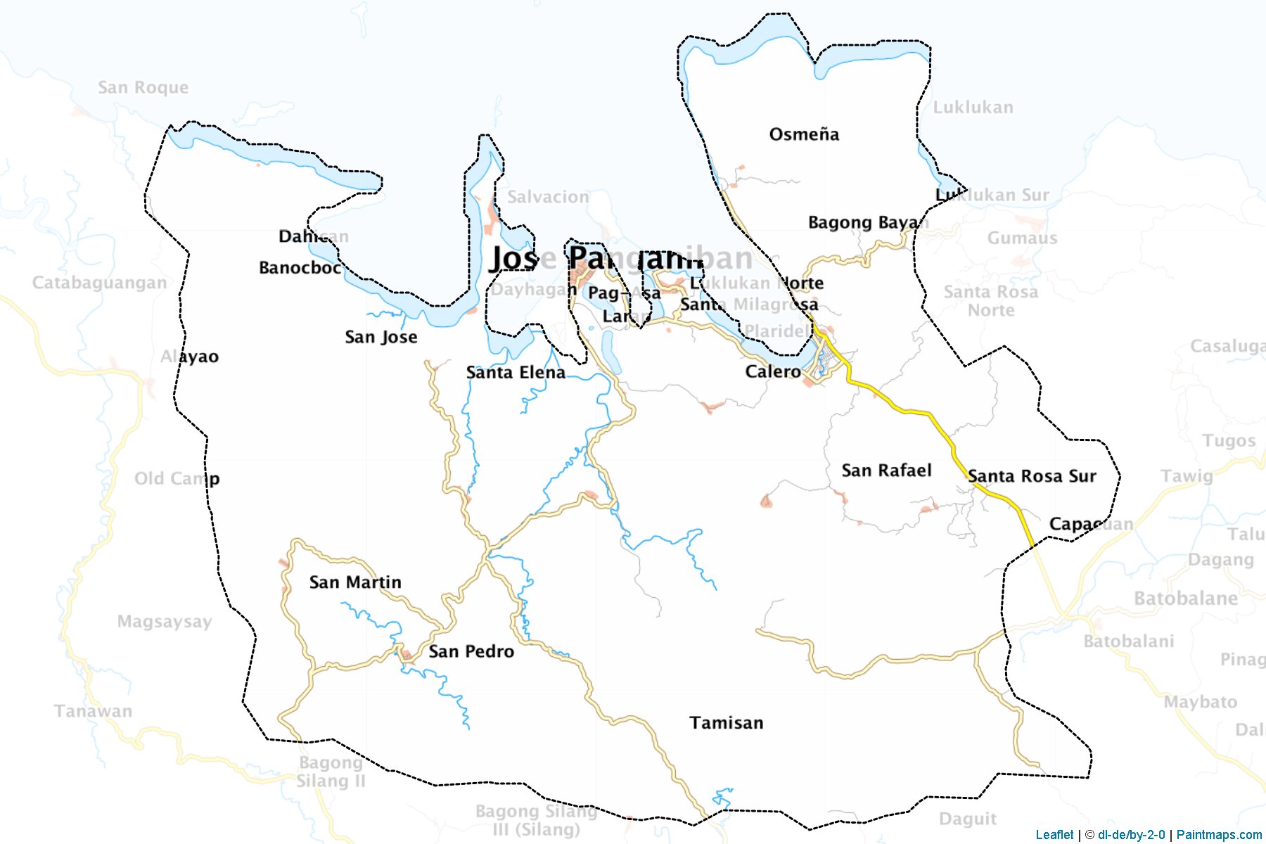 Jose Panganiban (Camarines Norte) Map Cropping Samples-1