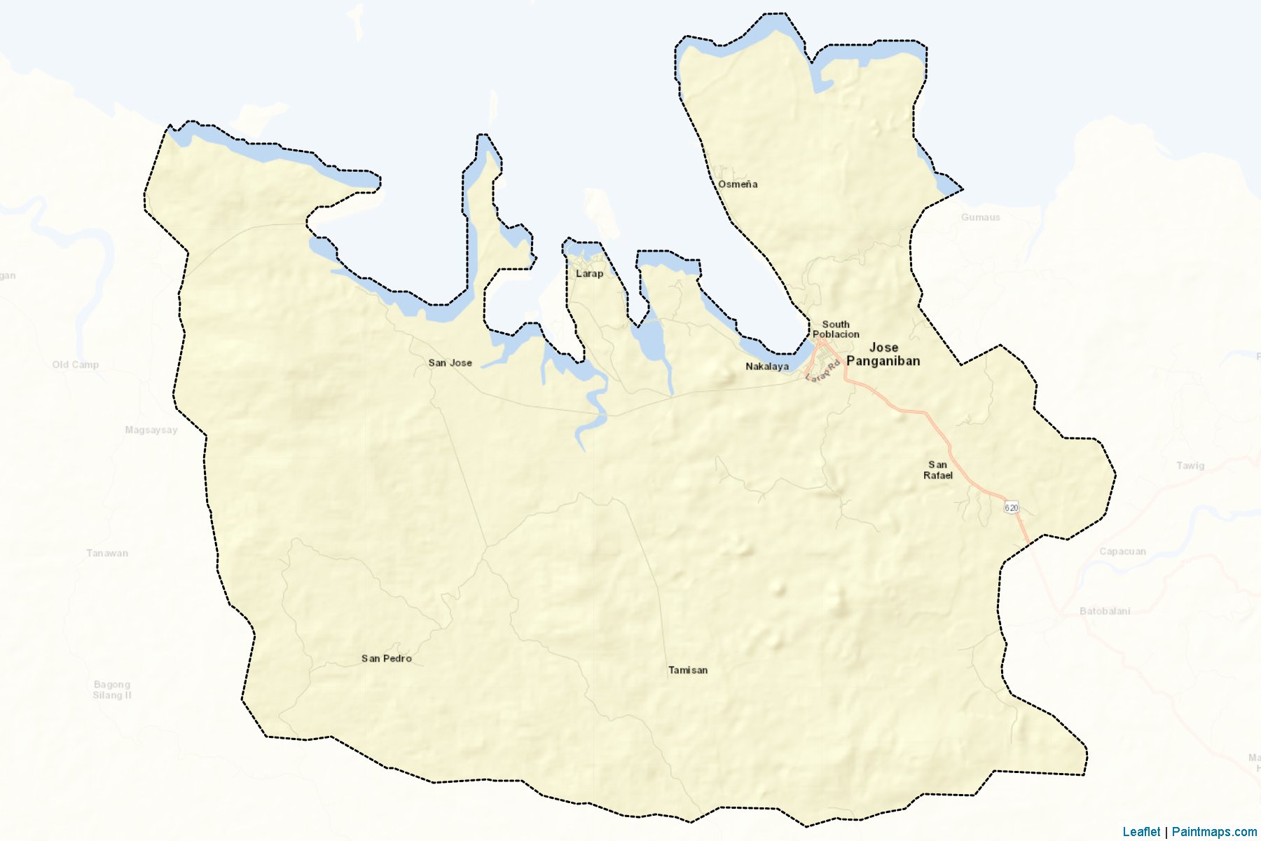 Jose Panganiban (Camarines Norte) Map Cropping Samples-2