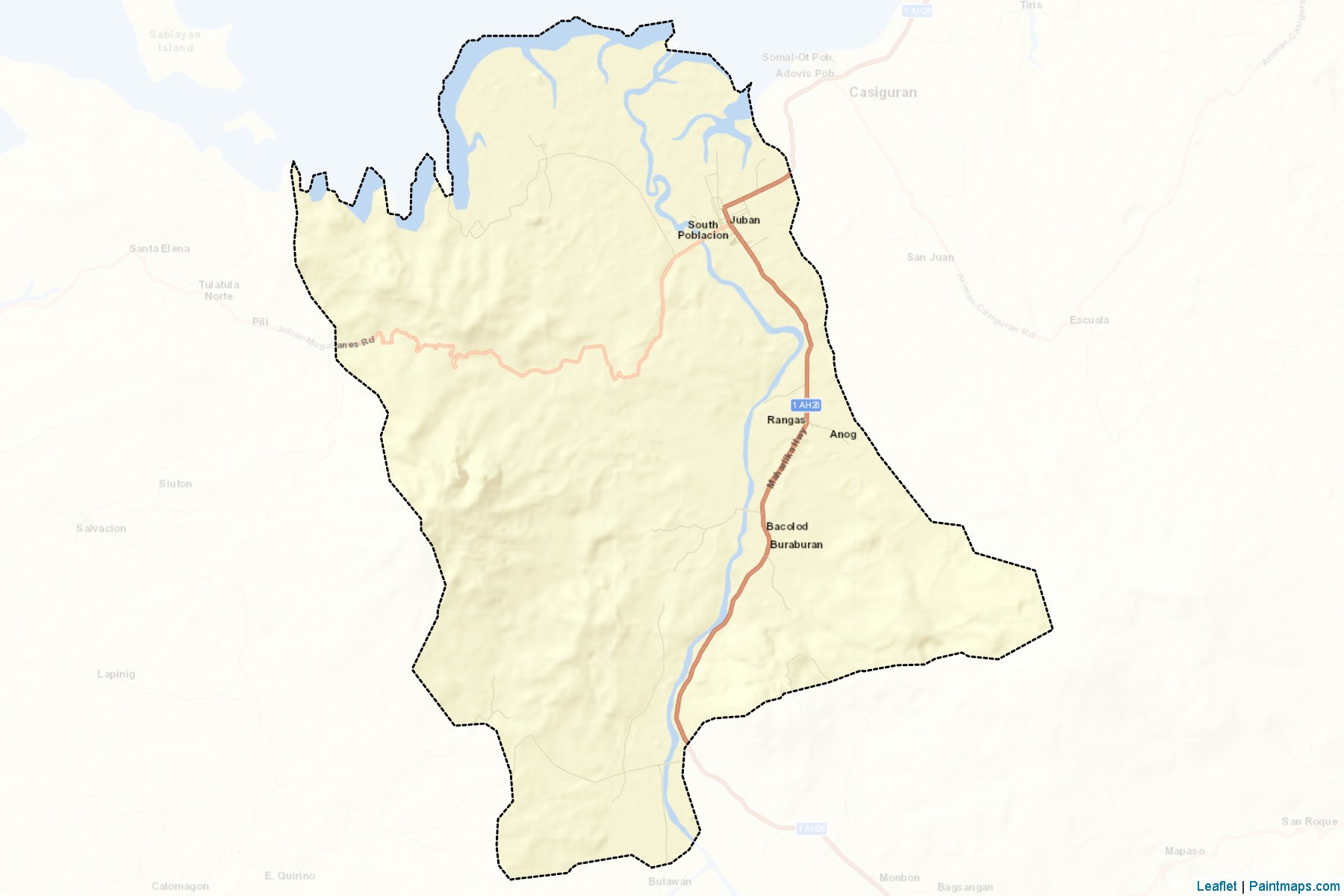 Juban (Sorsogon) Map Cropping Samples-2