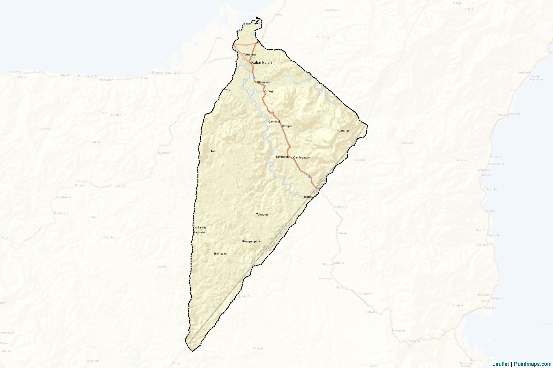 Kabankalan (Negros Occidental) Map Cropping Samples-2