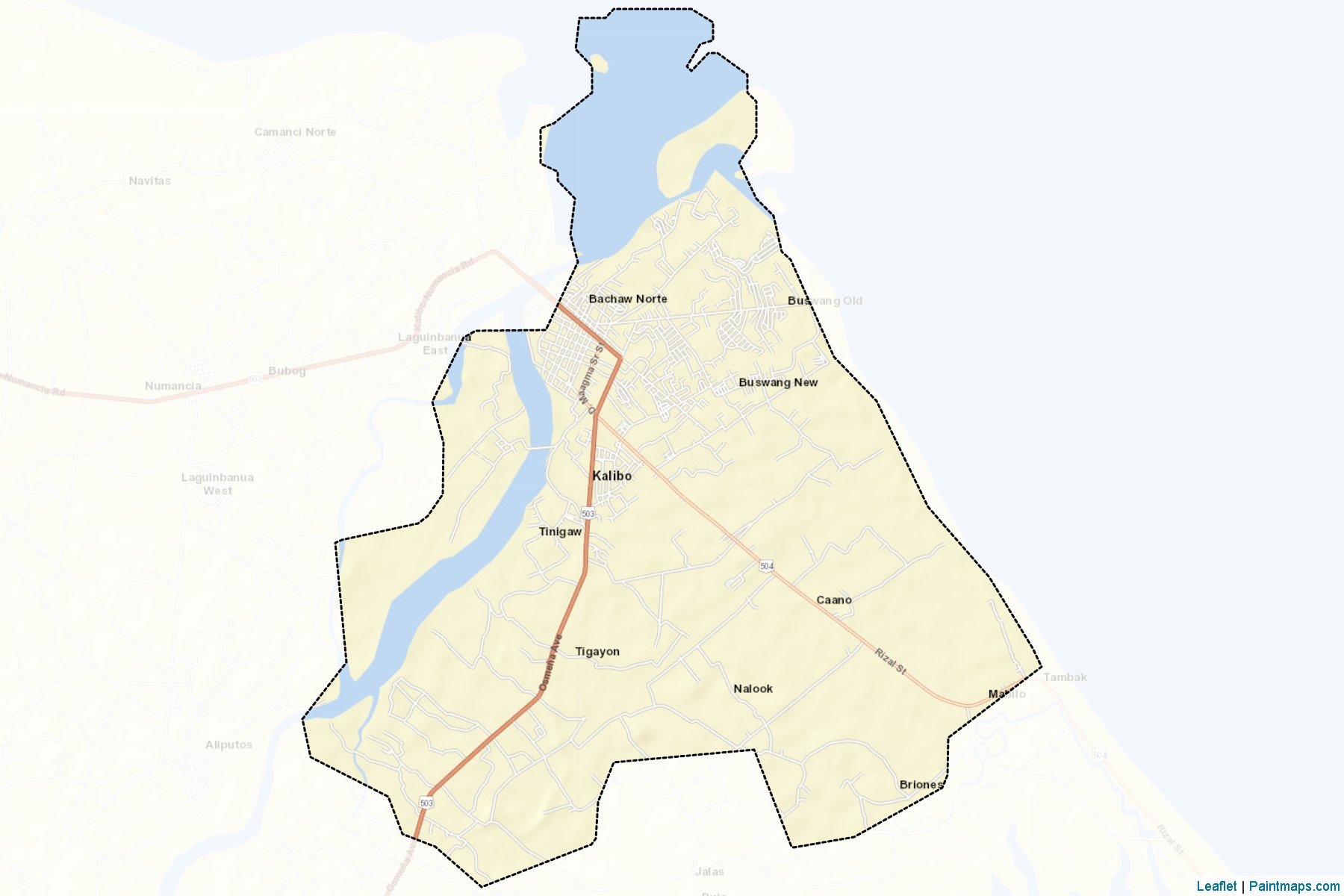 Kalibo (Aklan) Map Cropping Samples-2