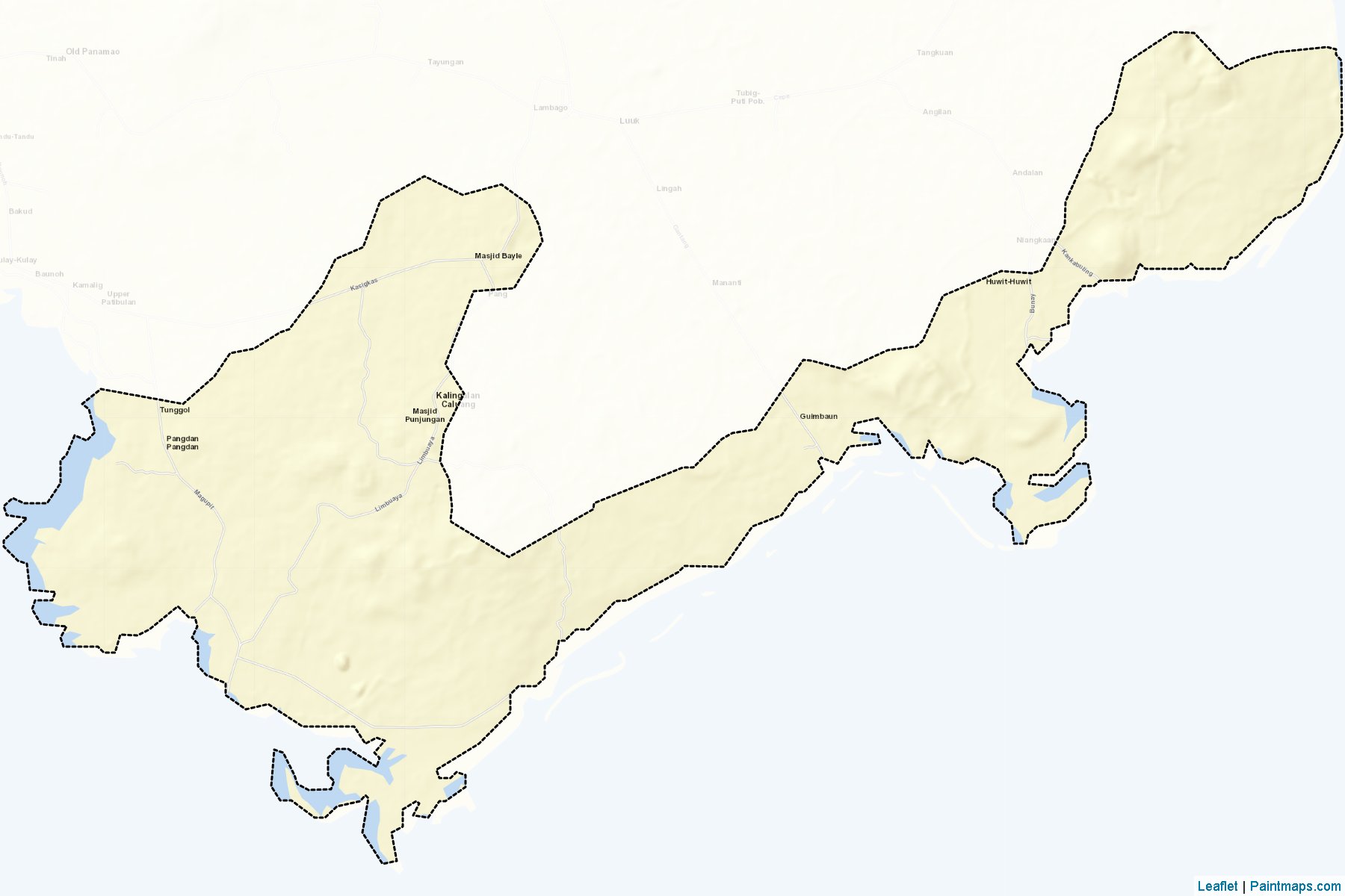 Kalinggalan Caluang (Sulu) Map Cropping Samples-2