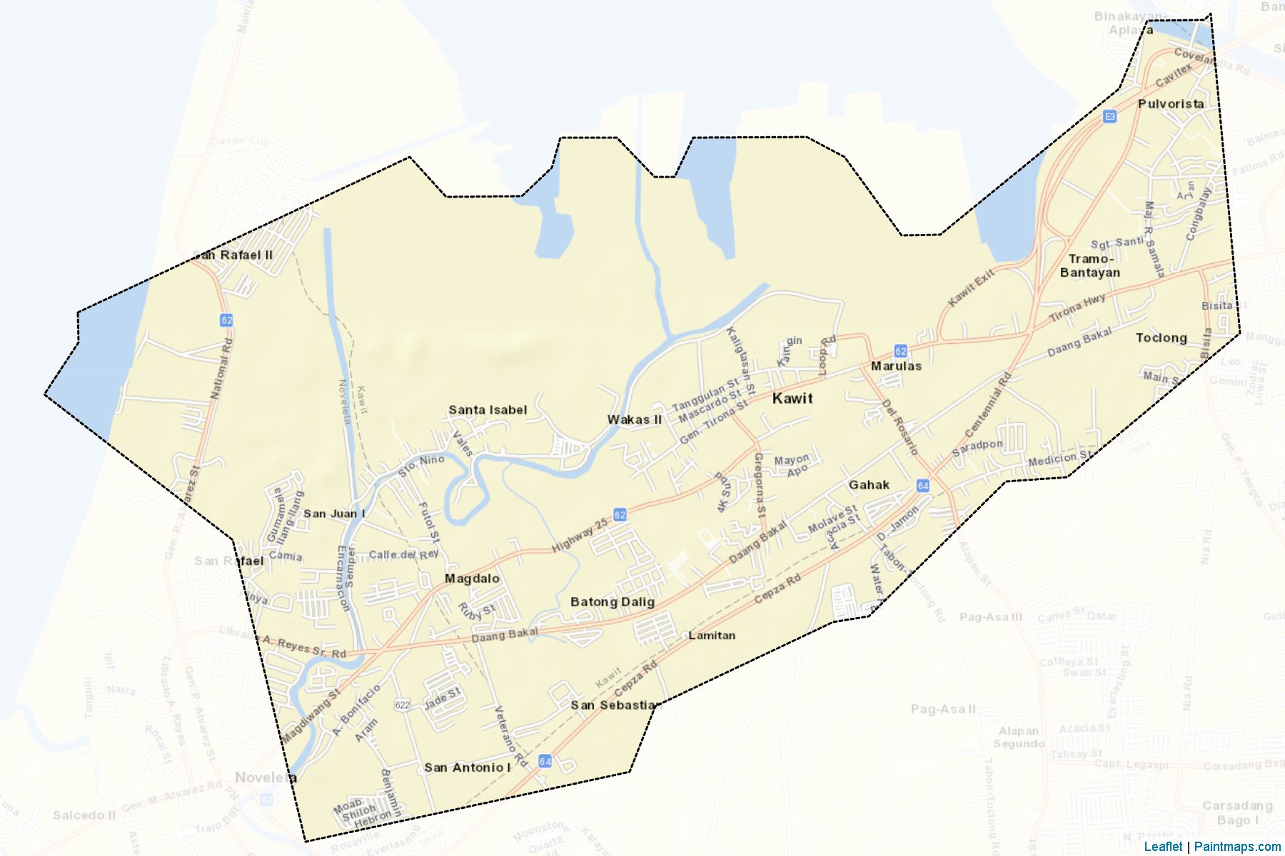 Kawit (Cavite) Map Cropping Samples-2