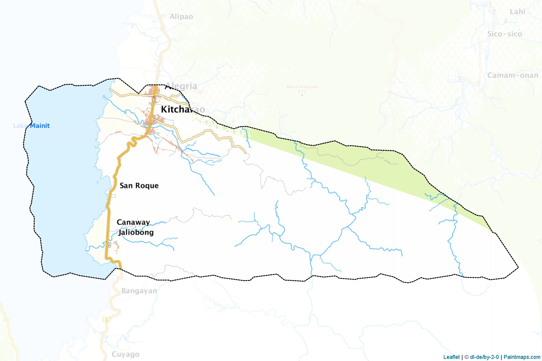 Kitcharao (Agusan del Norte) Haritası Örnekleri-1