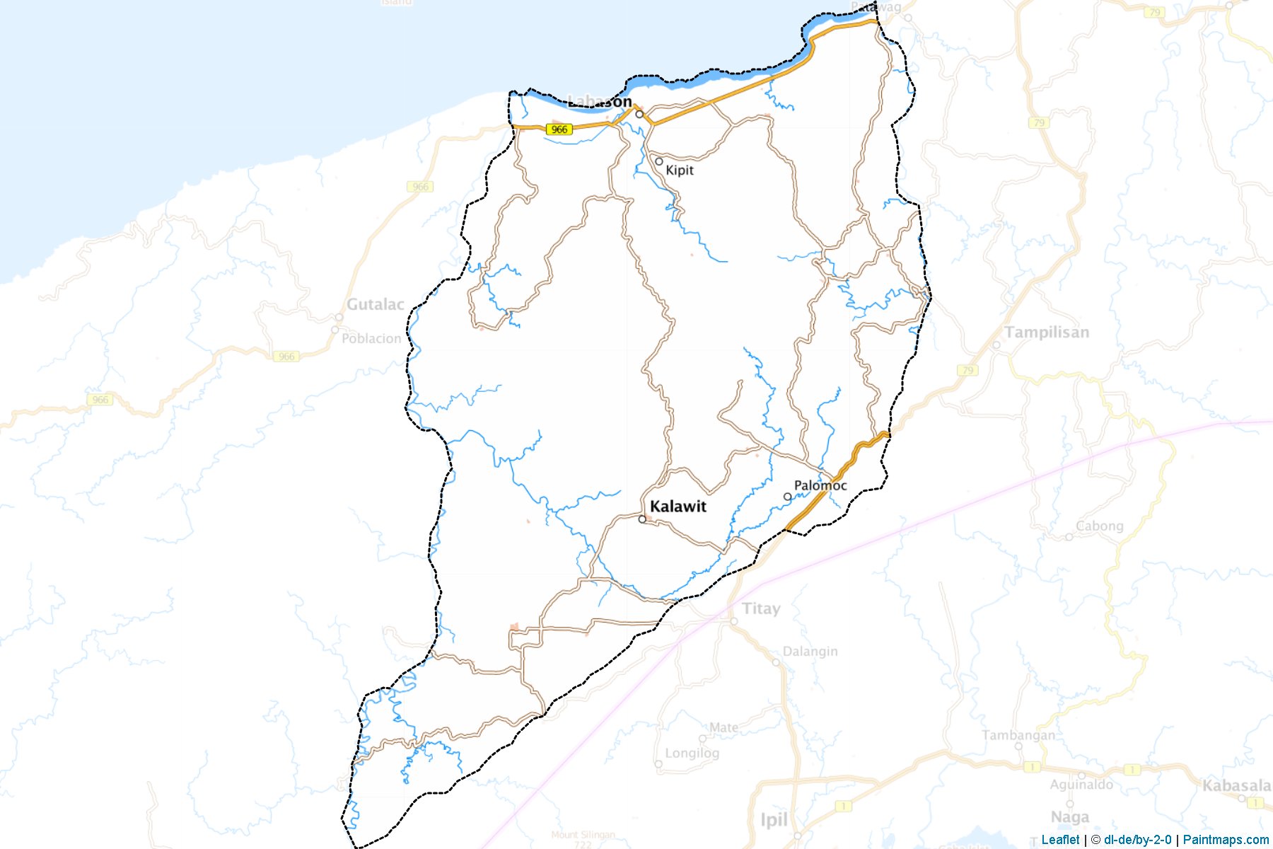 Muestras de recorte de mapas Labason (Zamboanga del Norte)-1