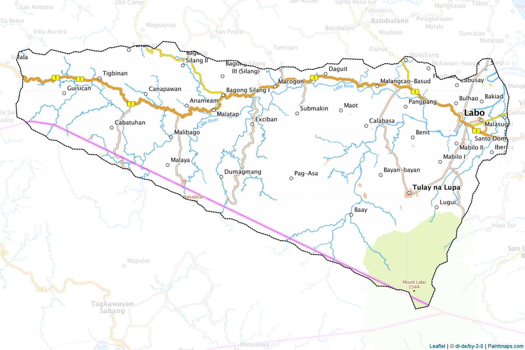 Labo (Camarines Norte) Map Cropping Samples-1