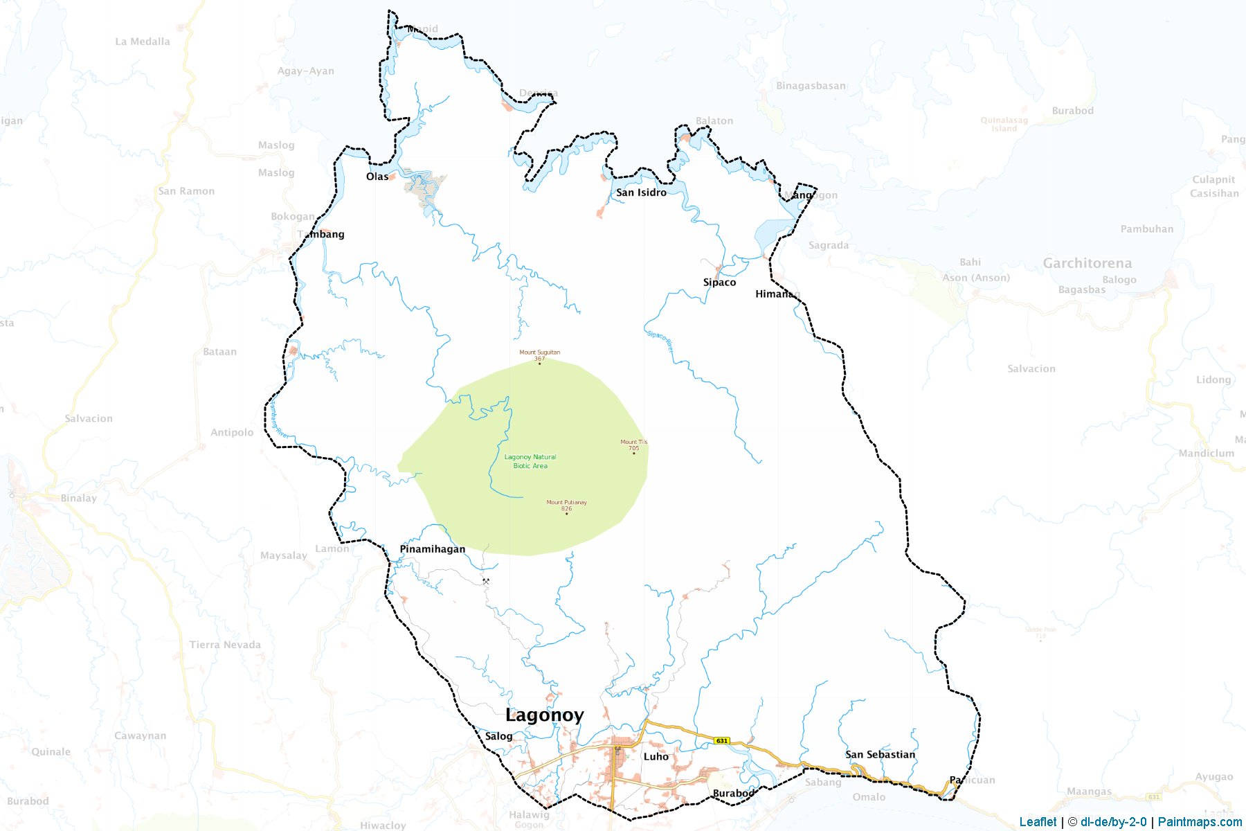 Lagonoy (Camarines Sur) Map Cropping Samples-1