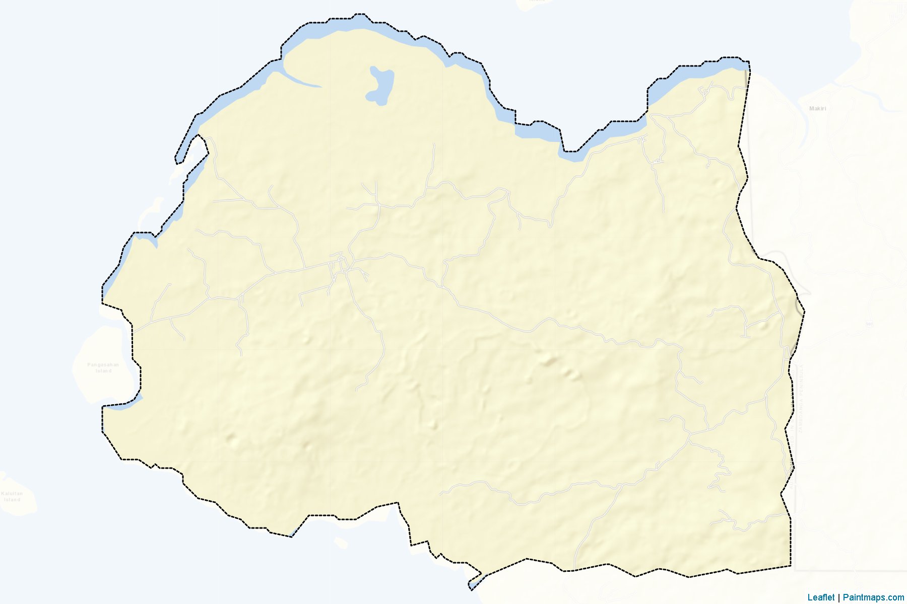 Muestras de recorte de mapas Lantawan (Basilan)-2