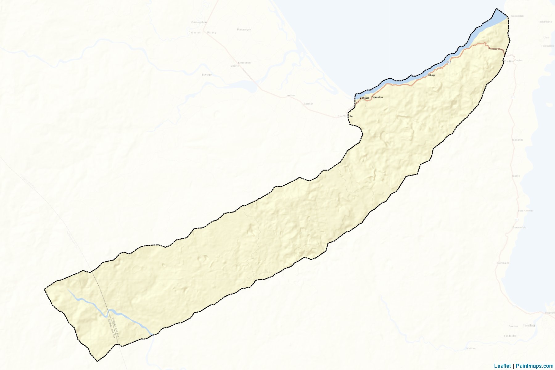 Lanuza (Surigao del Sur) Map Cropping Samples-2