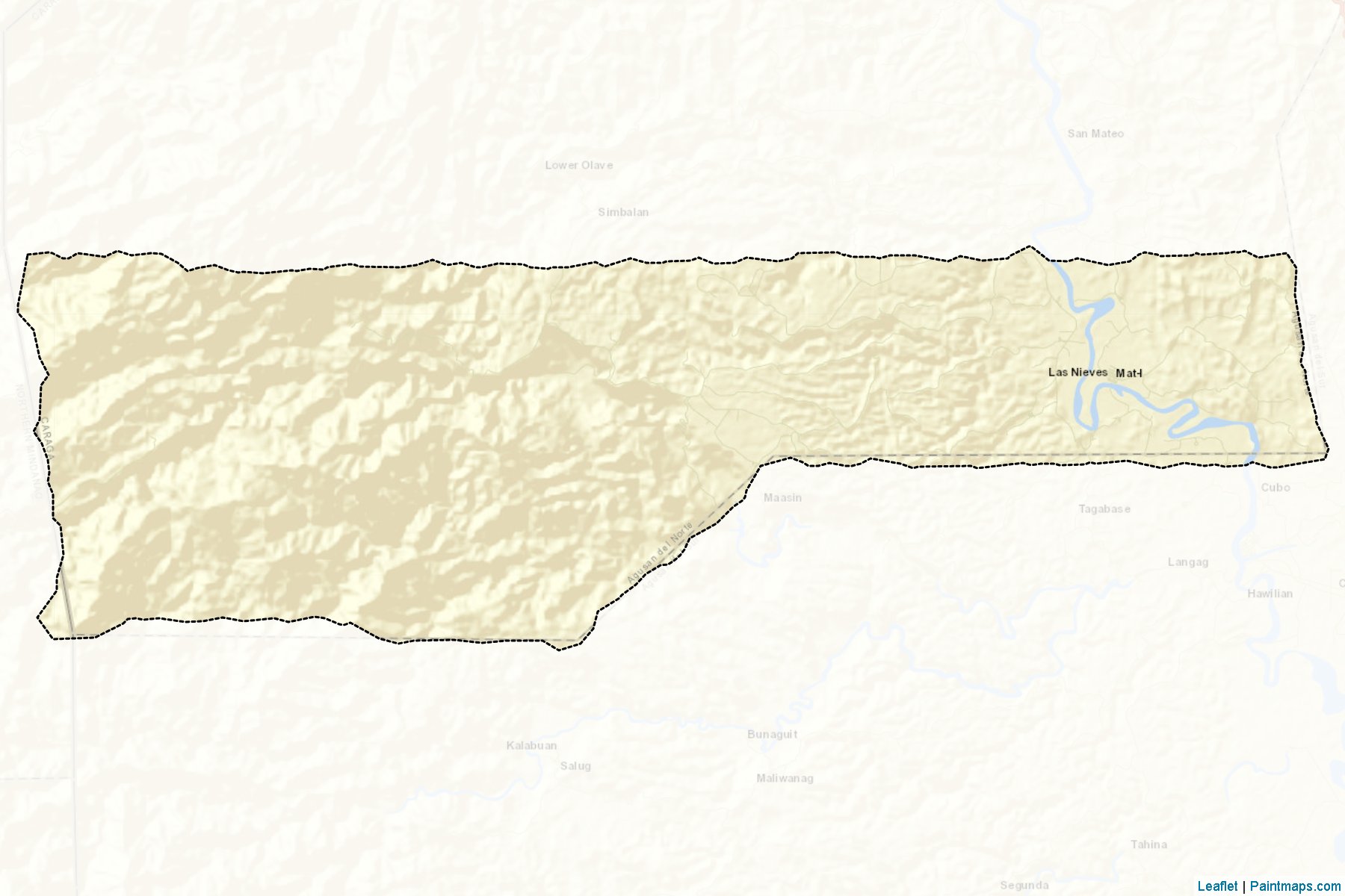 Las Nieves (Agusan del Norte) Map Cropping Samples-2