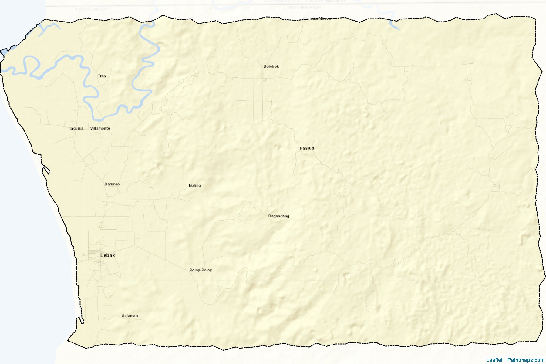 Lebak (Sultan Kudarat) Map Cropping Samples-2