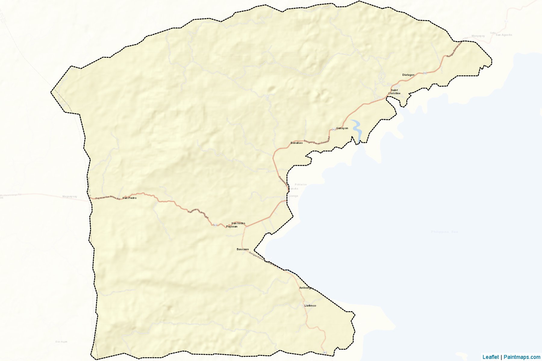 Lianga (Surigao del Sur) Map Cropping Samples-2