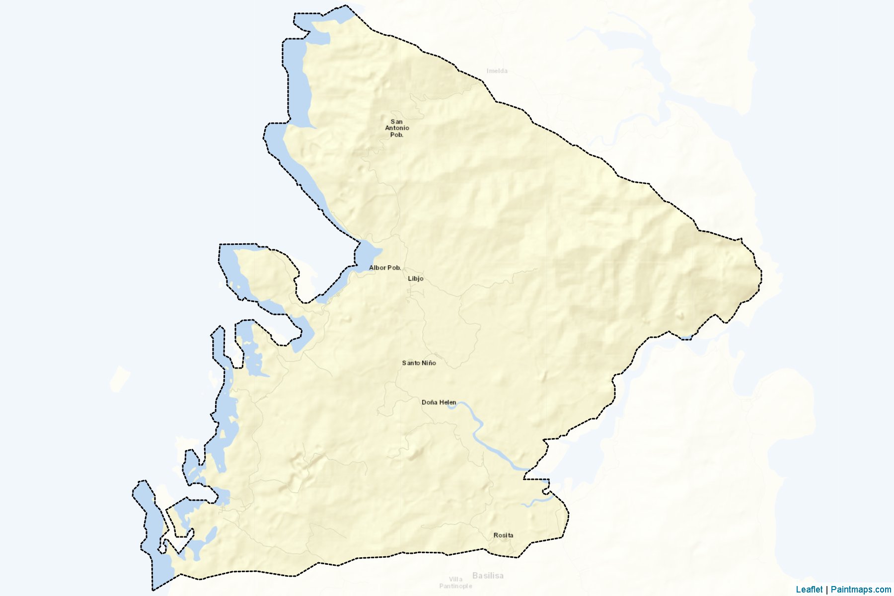 Libjo (Surigao del Norte) Map Cropping Samples-2