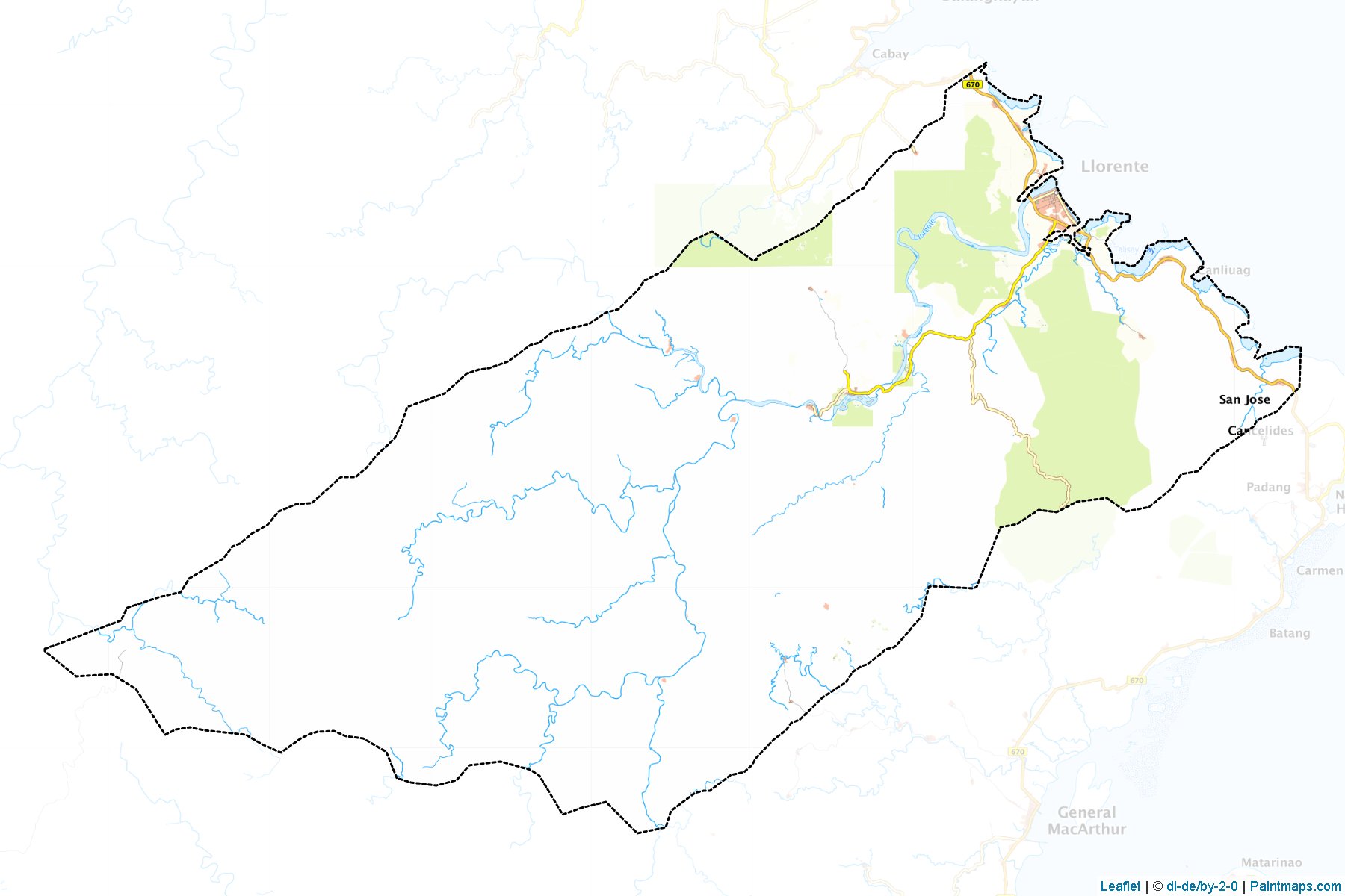 Llorente (Eastern Samar) Map Cropping Samples-1