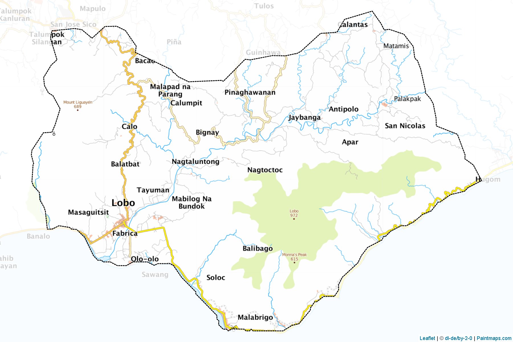 Lobo (Batangas) Map Cropping Samples-1