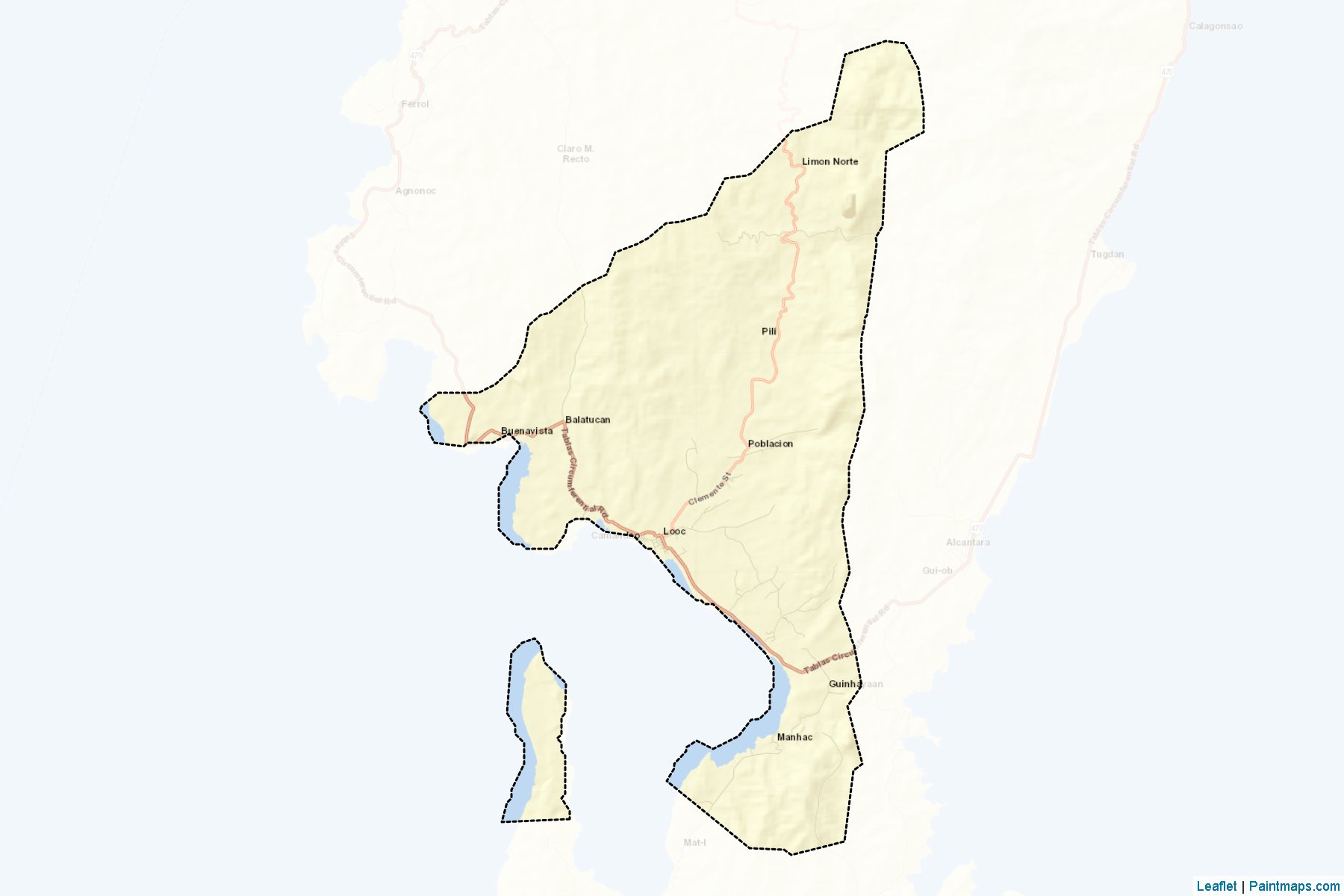 Looc (Romblon) Map Cropping Samples-2