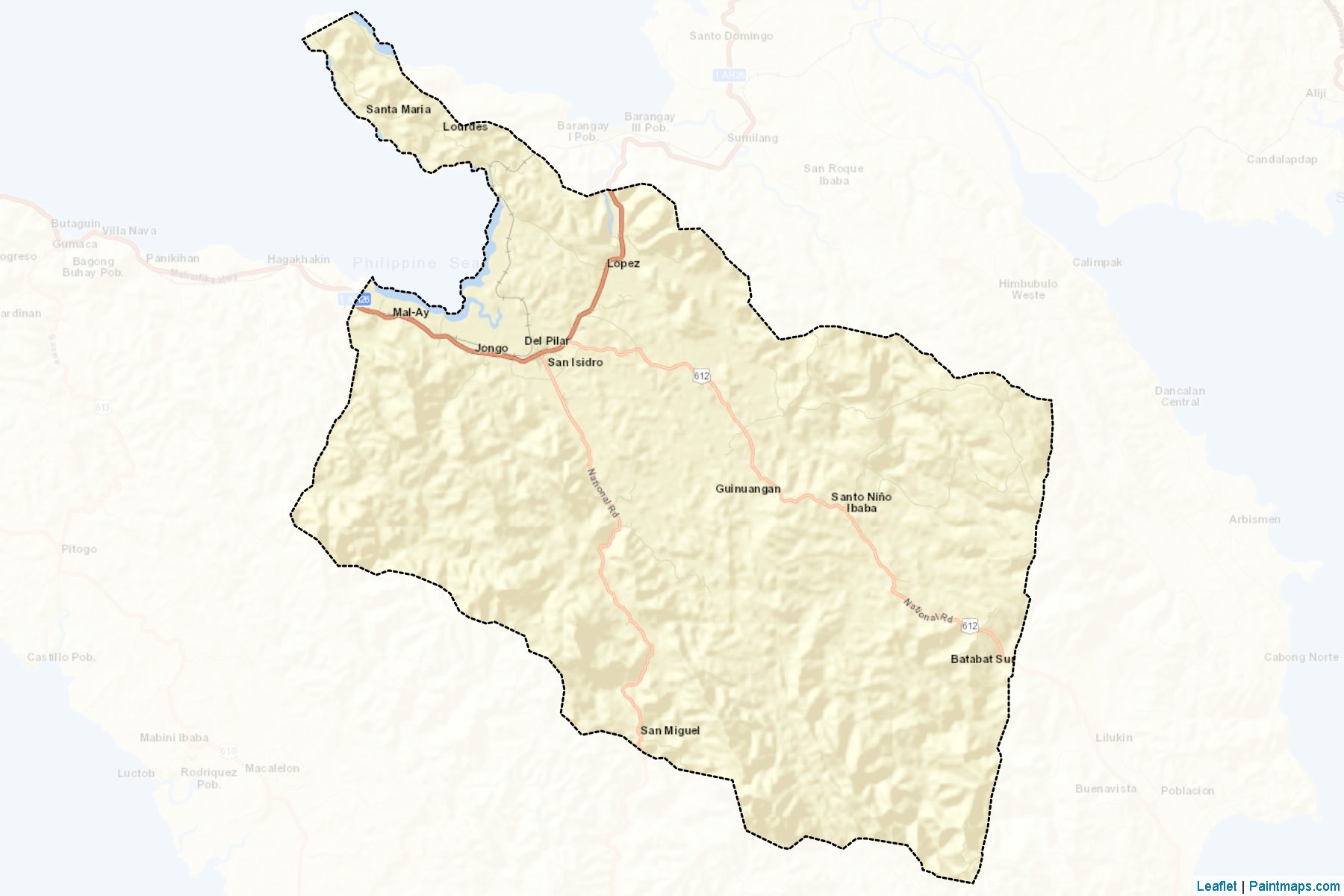 Muestras de recorte de mapas Lopez (Quezon)-2