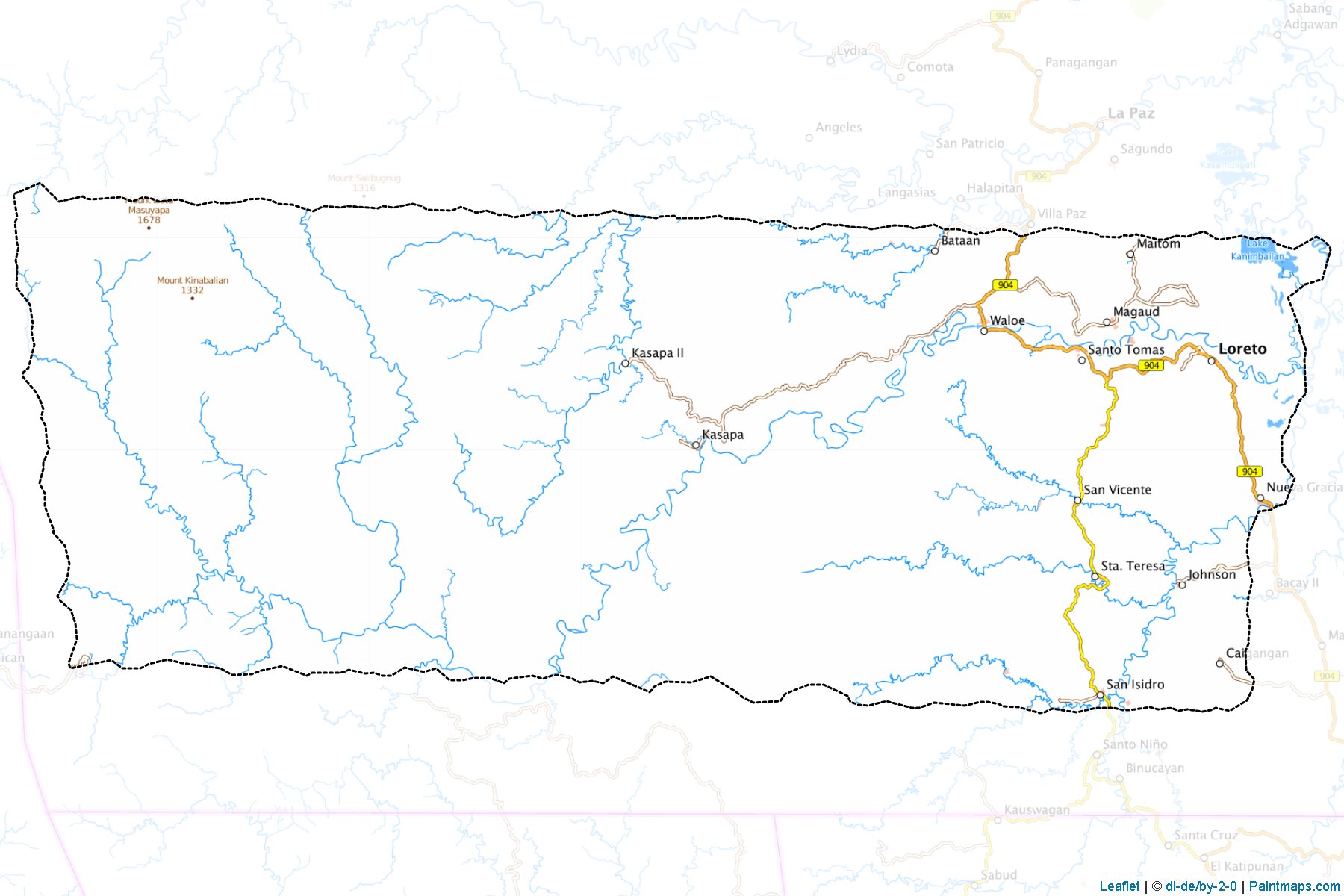 Loreto (Agusan del Sur) Map Cropping Samples-1