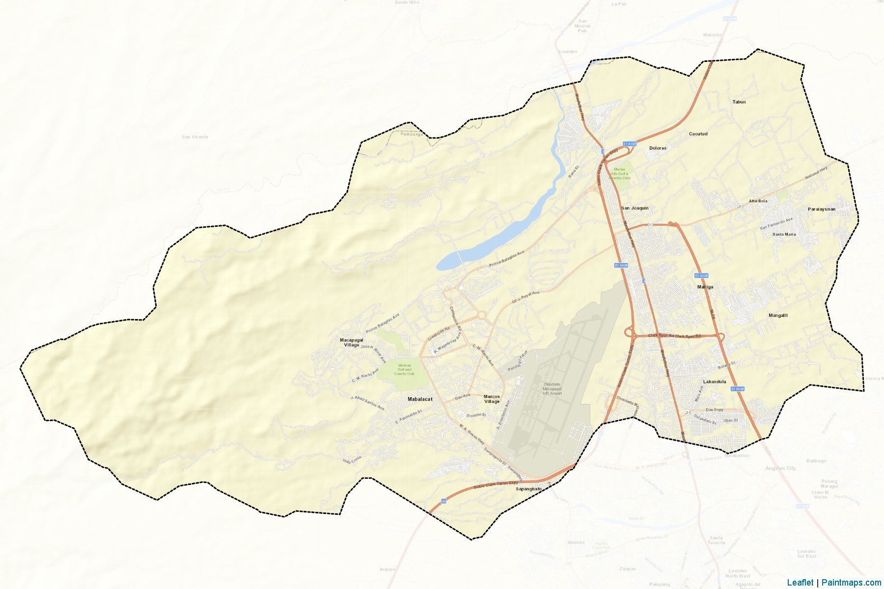 Mabalacat (Pampanga) Map Cropping Samples-2