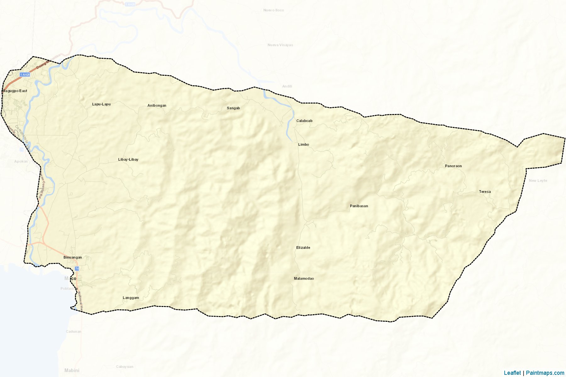 Maco (Compostela Valley) Map Cropping Samples-2