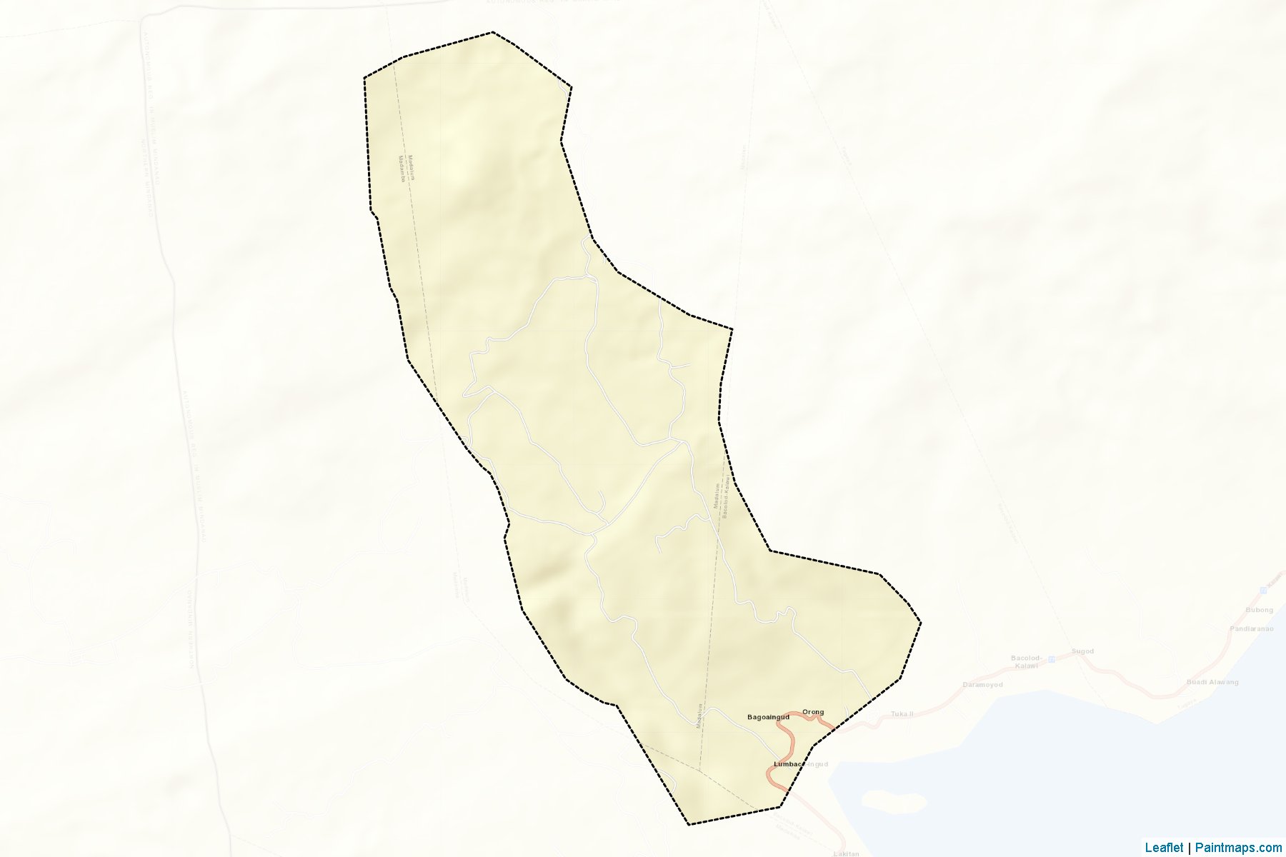 Madalum (Lanao del Sur) Map Cropping Samples-2