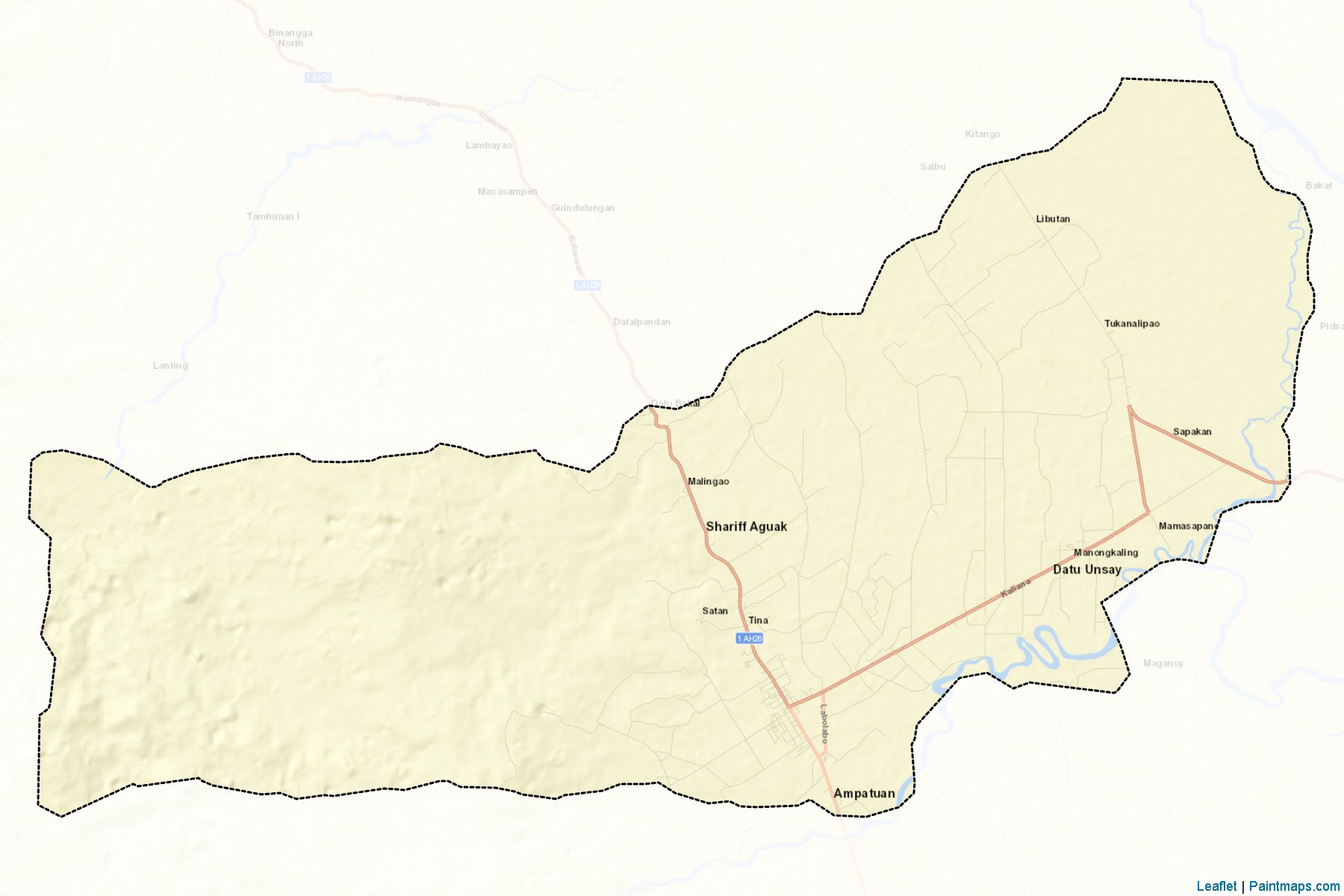 Maganoy (Maguindanao) Map Cropping Samples-2