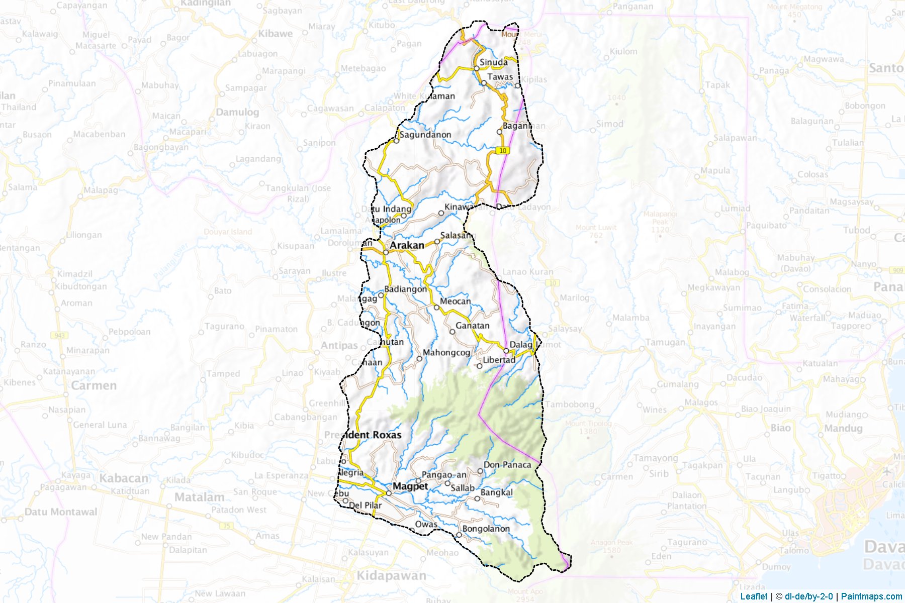 Magpet (Cotabato) Map Cropping Samples-1