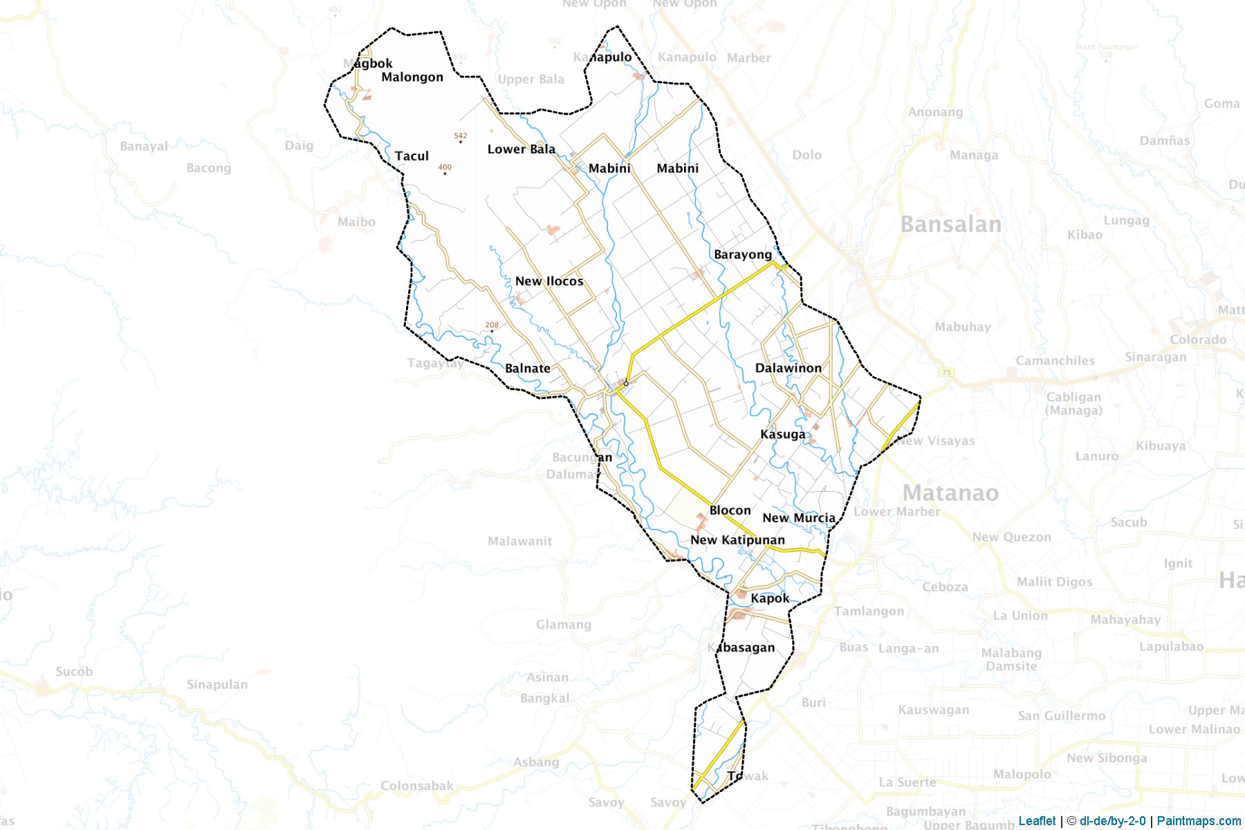 Magsaysay (Davao del Sur) Map Cropping Samples-1