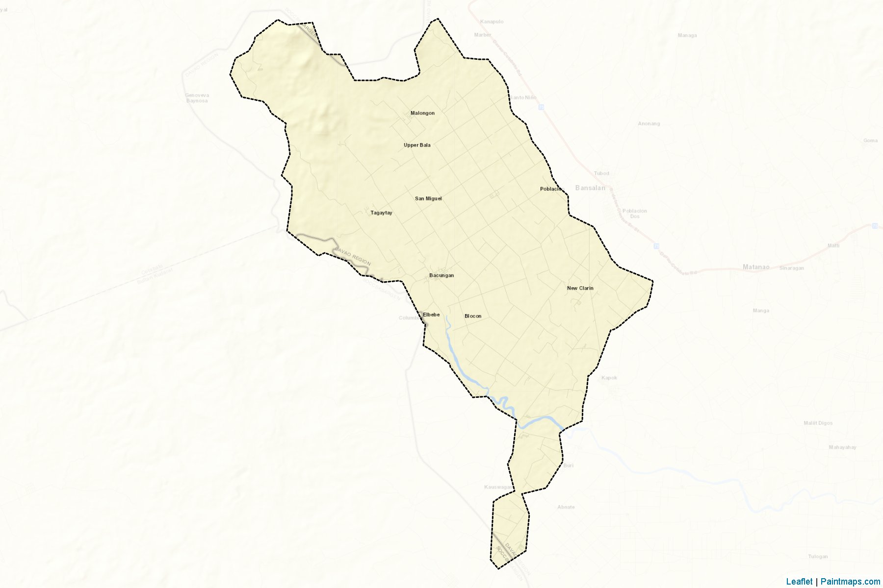 Magsaysay (Davao del Sur) Map Cropping Samples-2