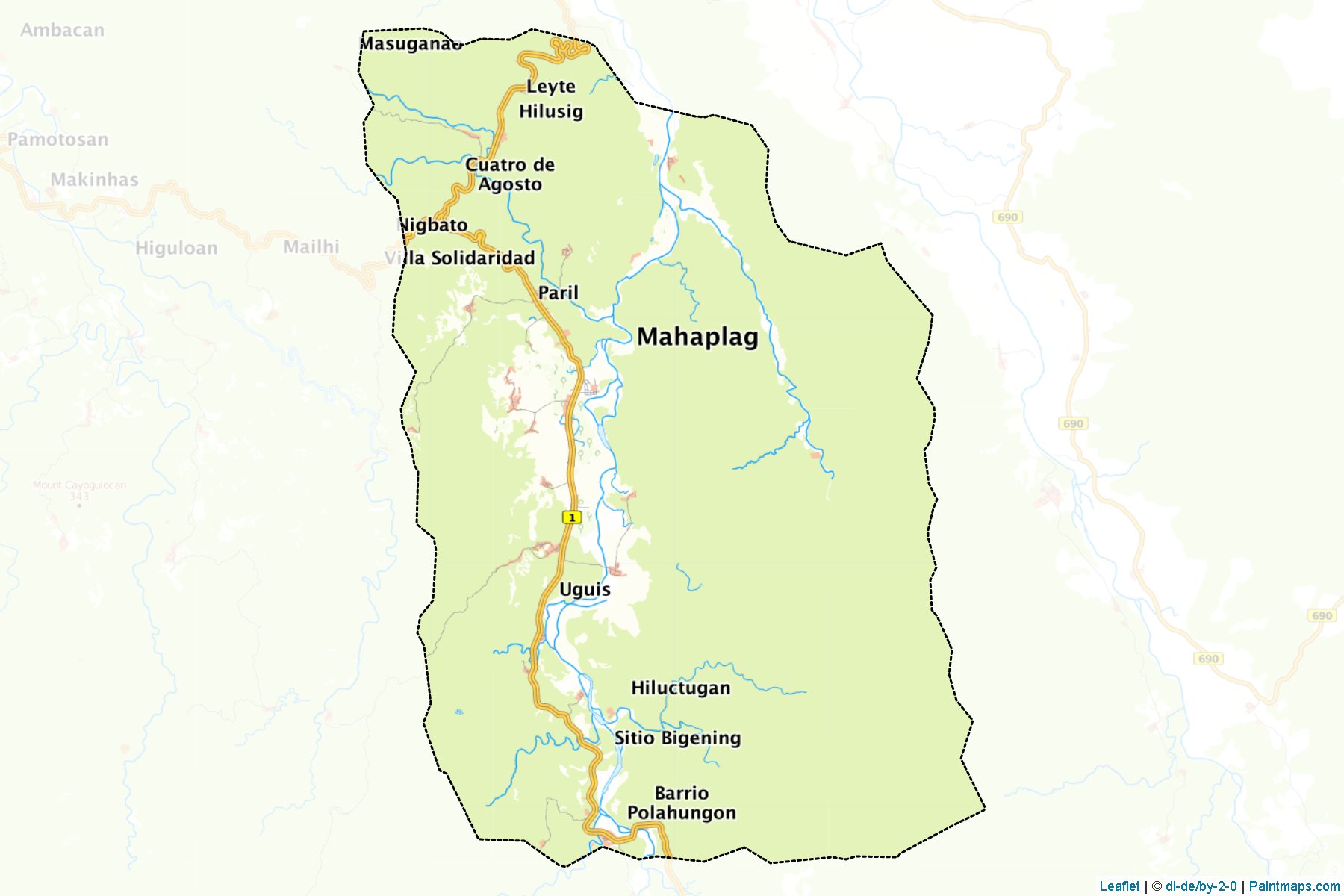 Mahaplag (Leyte) Map Cropping Samples-1