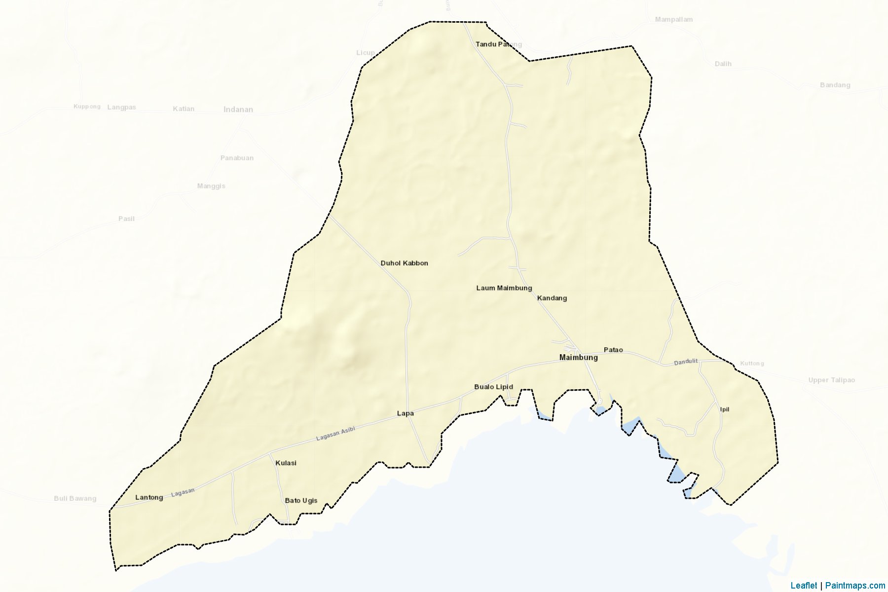 Maimbung (Sulu) Map Cropping Samples-2