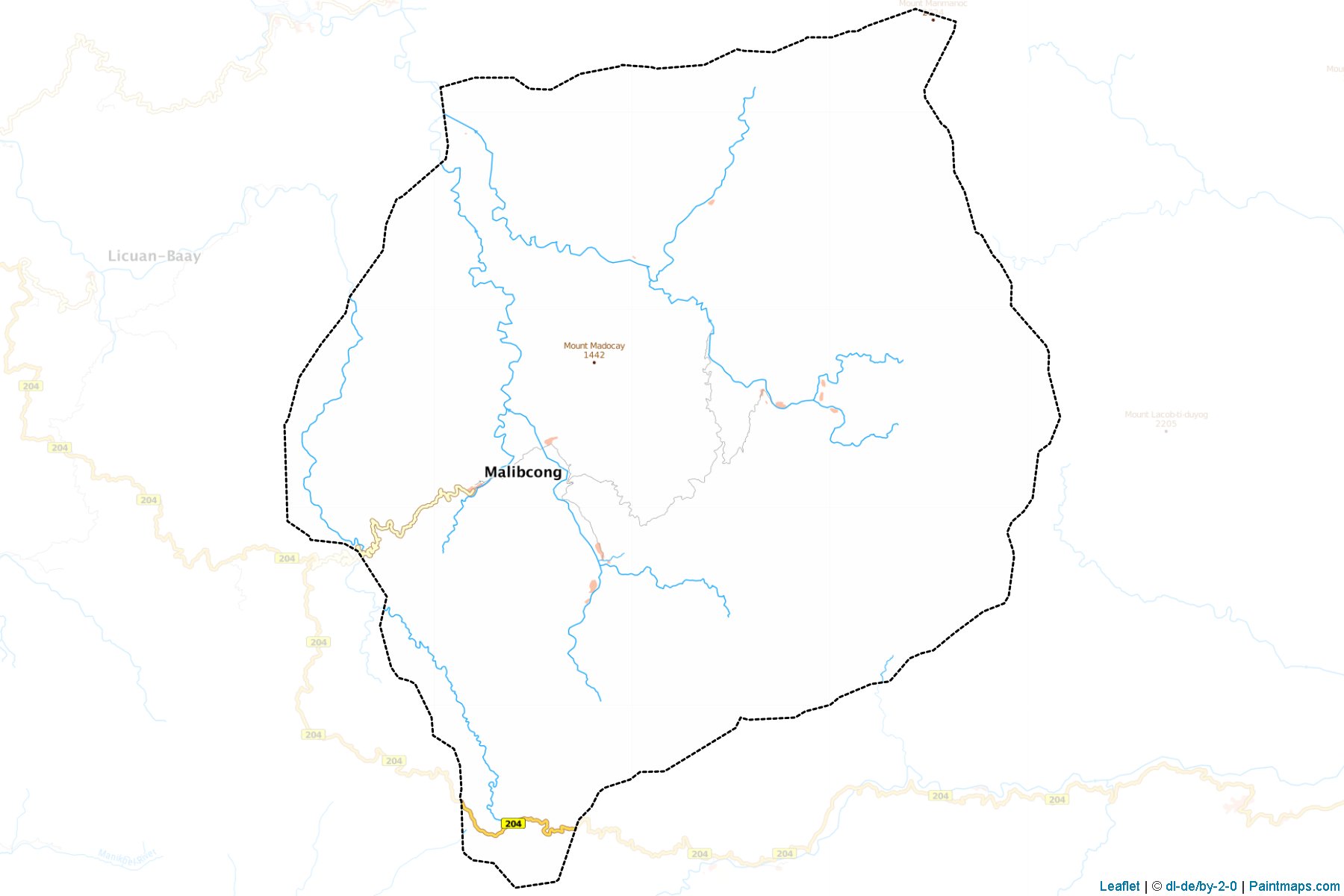 Muestras de recorte de mapas Malibcong (Abra)-1