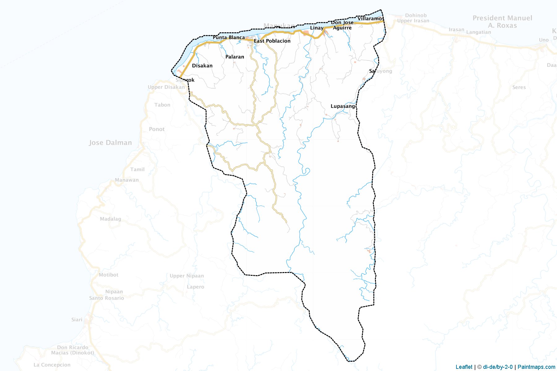 Manukan (Zamboanga del Norte) Map Cropping Samples-1