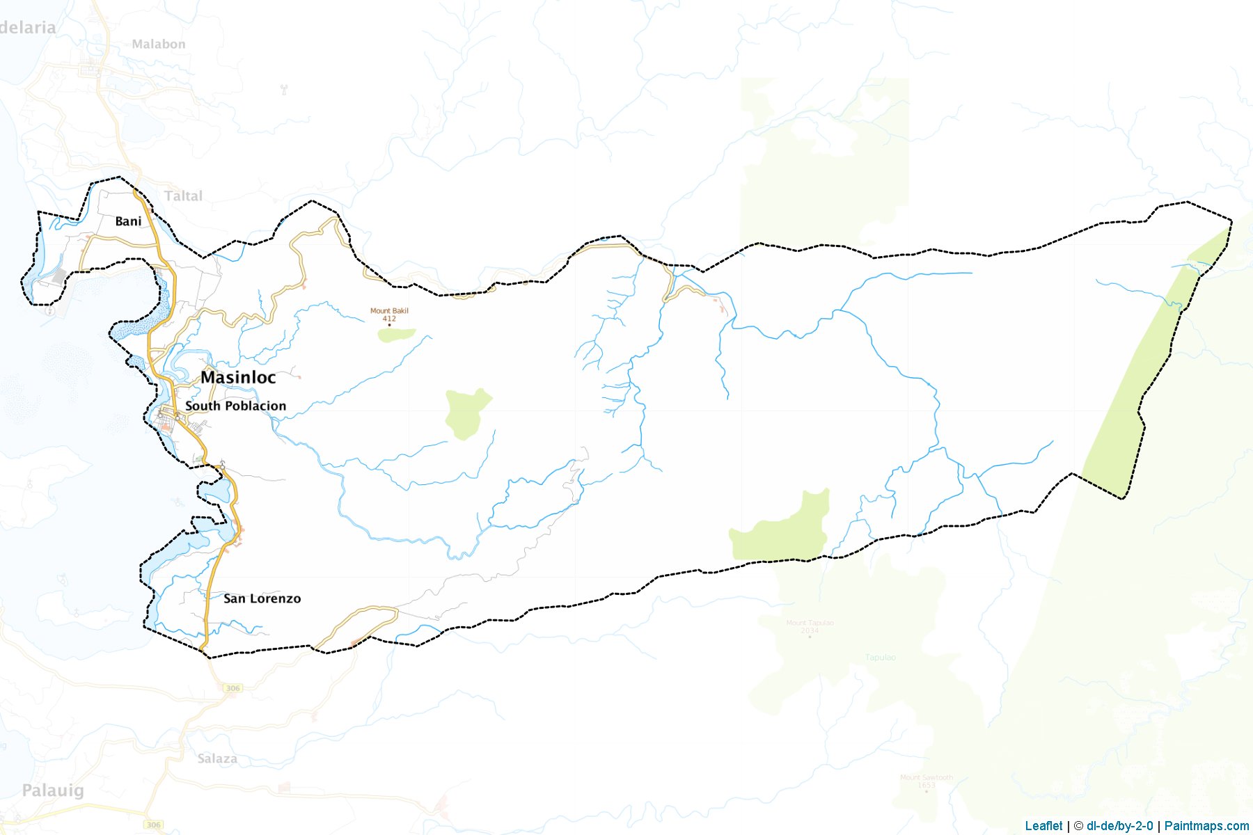 Masinloc (Zambales) Map Cropping Samples-1