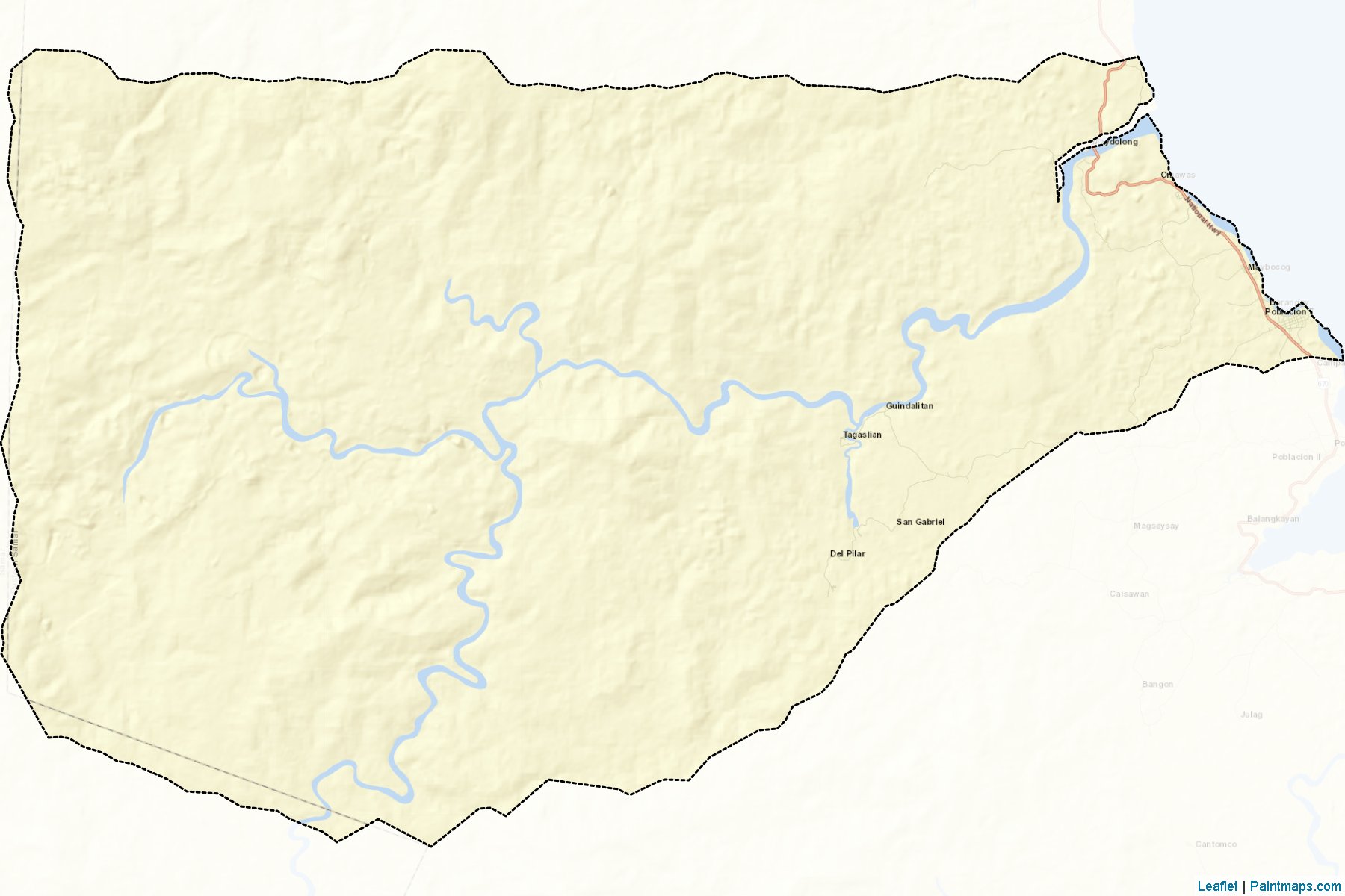 Maydolong (Eastern Samar) Map Cropping Samples-2